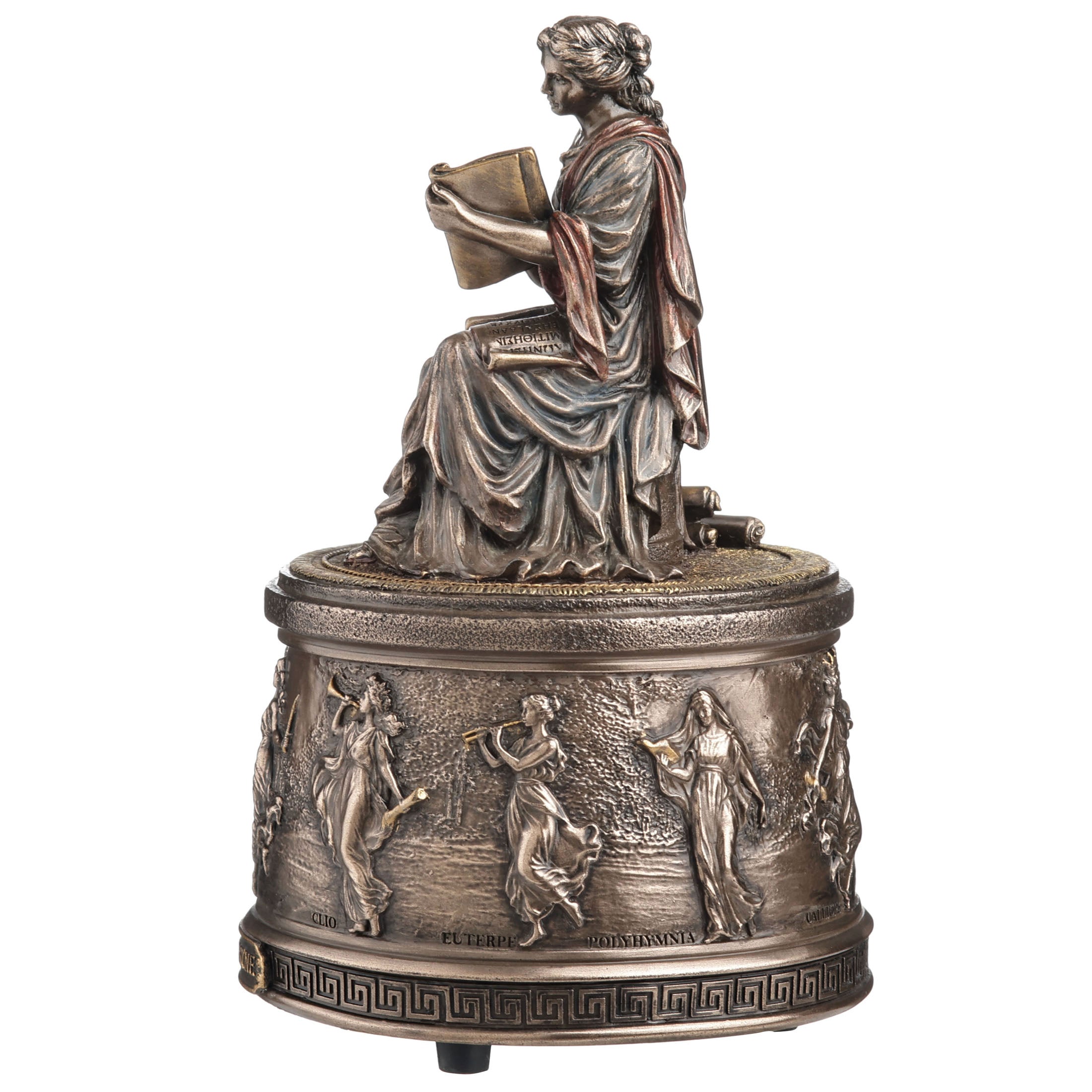 Mnemosyne Greek Goddess of Memory Music Box (Tune: The Children of Piraeus)