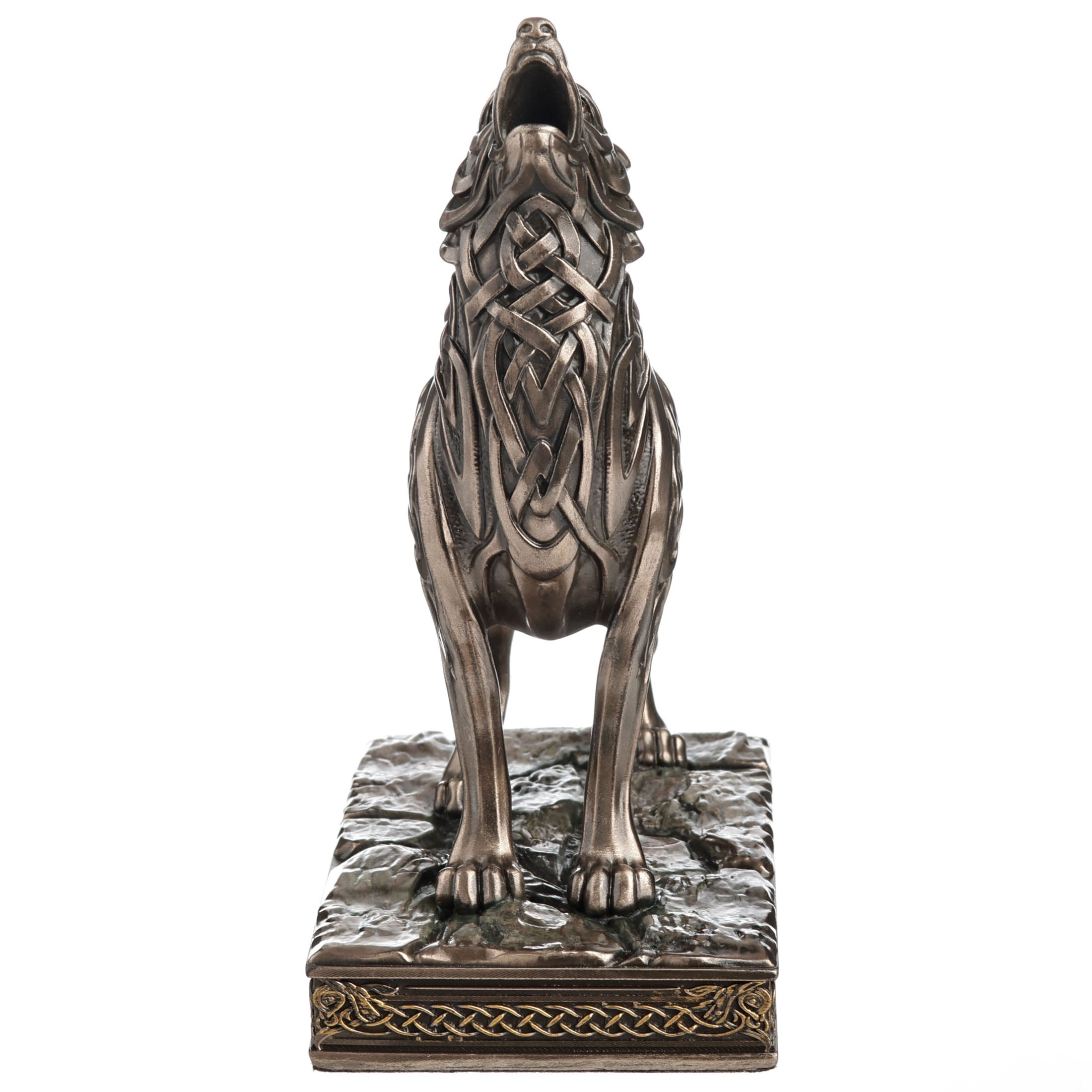 Celtic Knot Howling Wolf