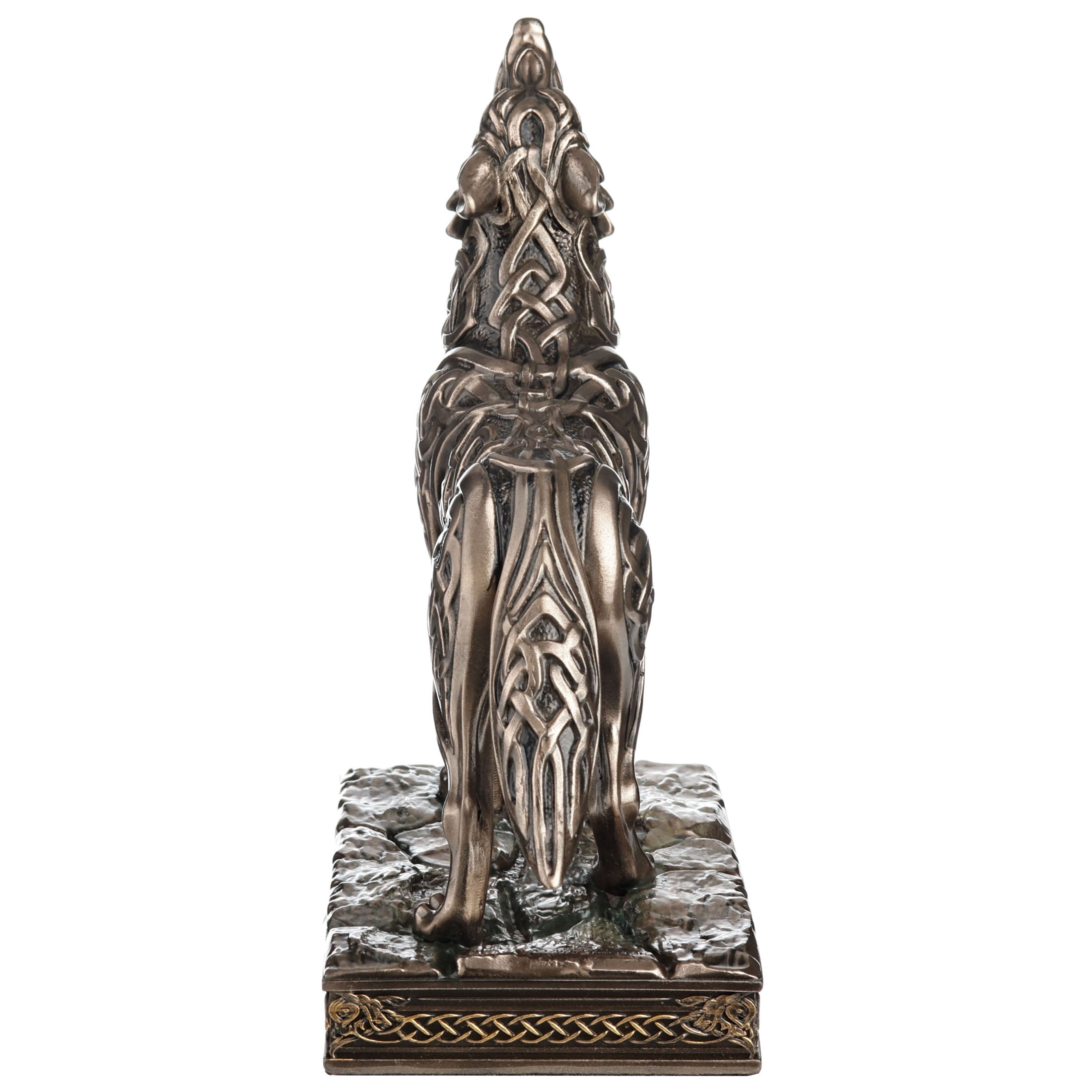 Celtic Knot Howling Wolf