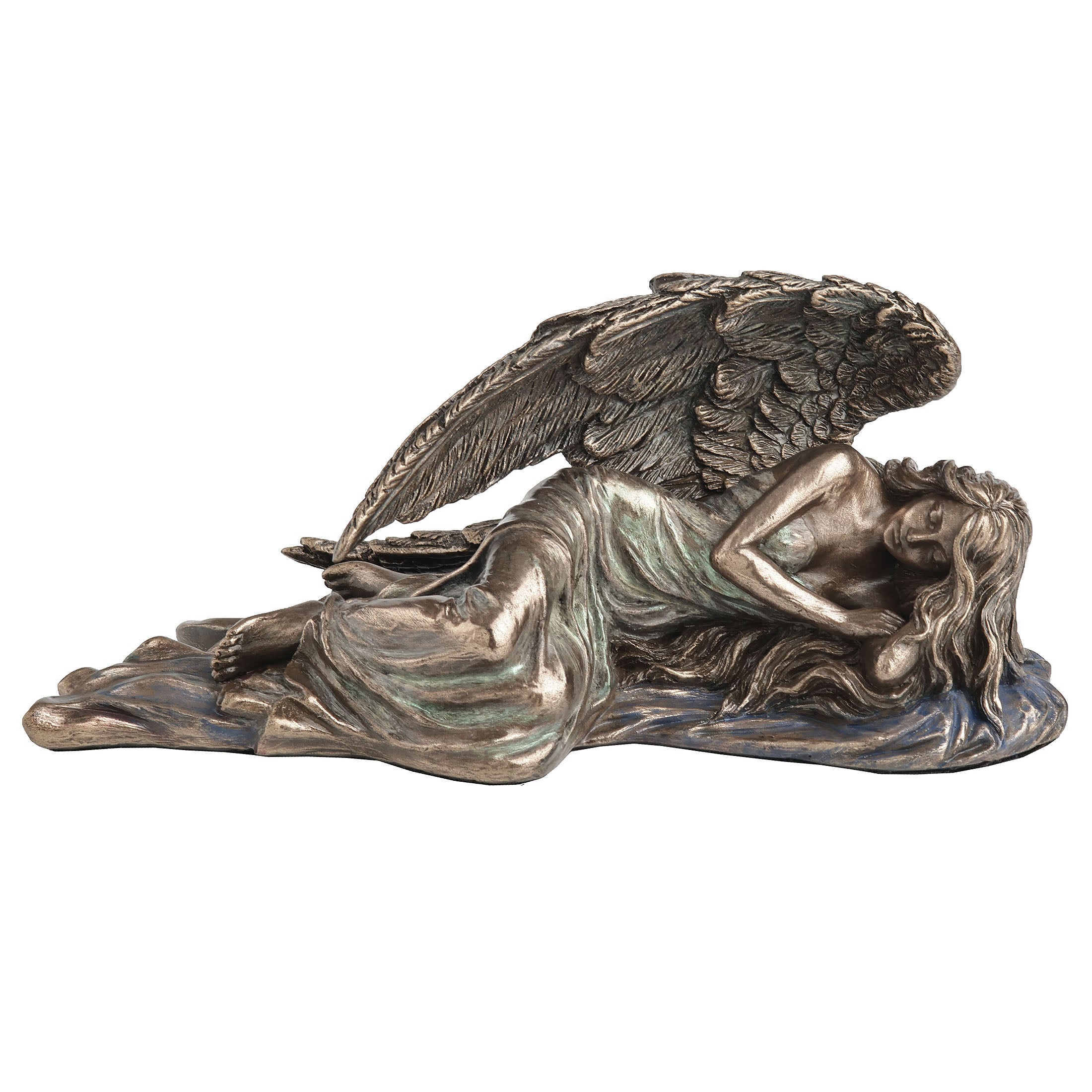 Sleeping Angel Resting On Her Side