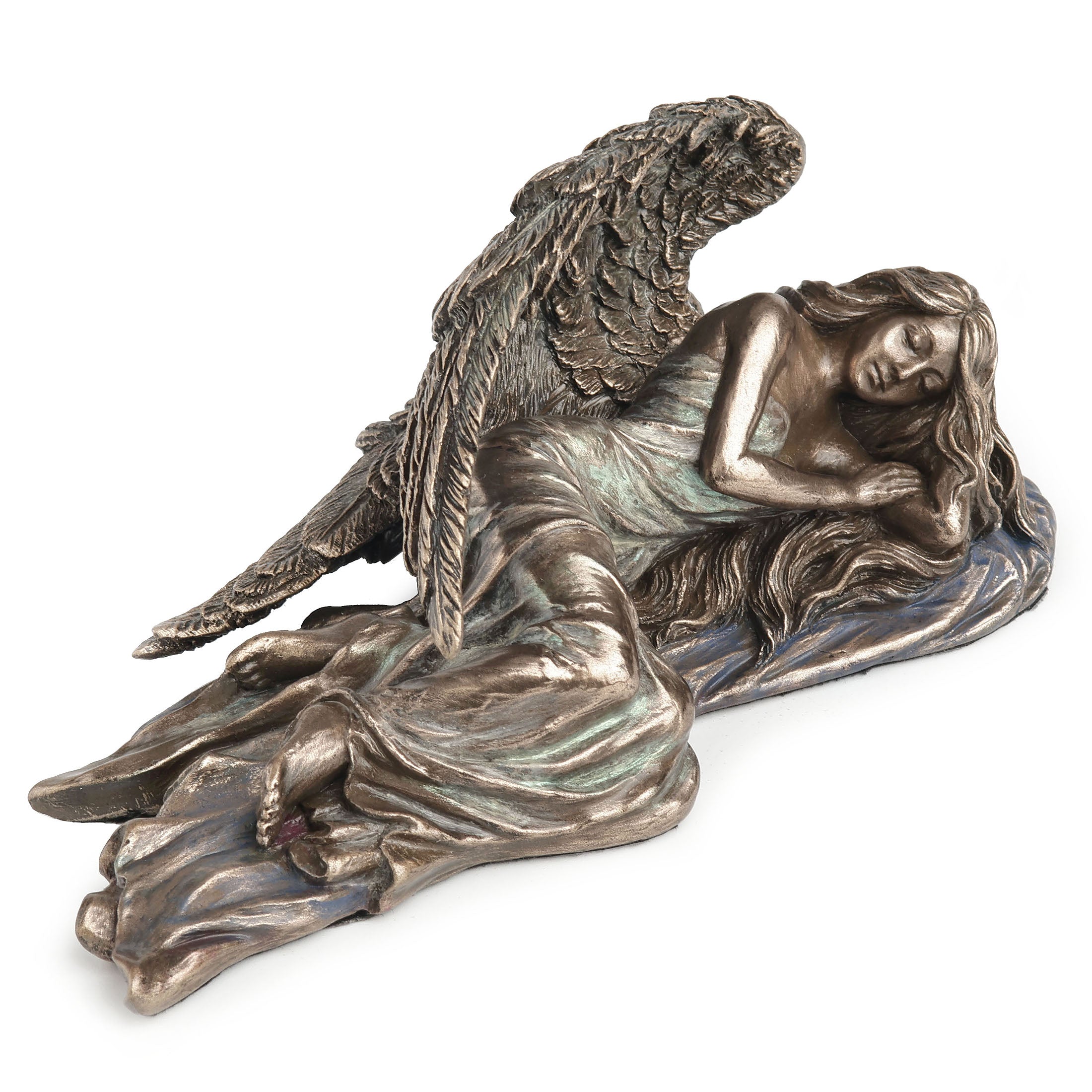 Sleeping Angel Resting On Her Side