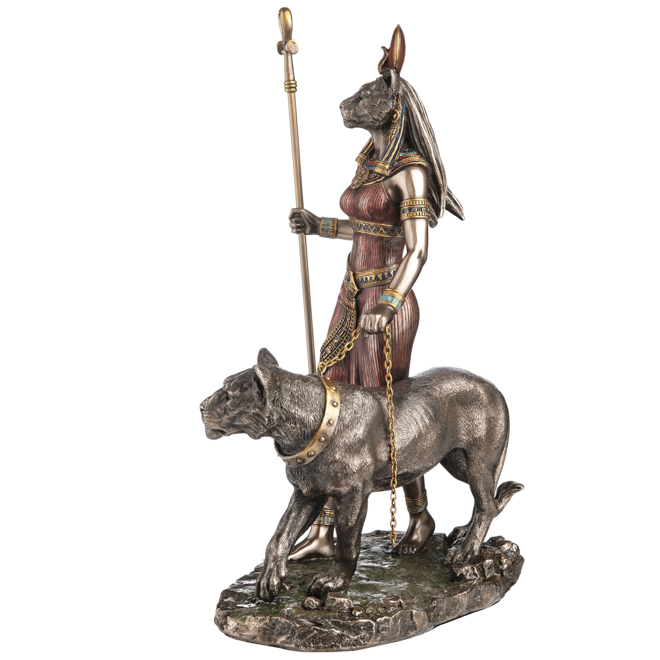 Sekhmet Egyptian Goddess Of War And Her Lioness