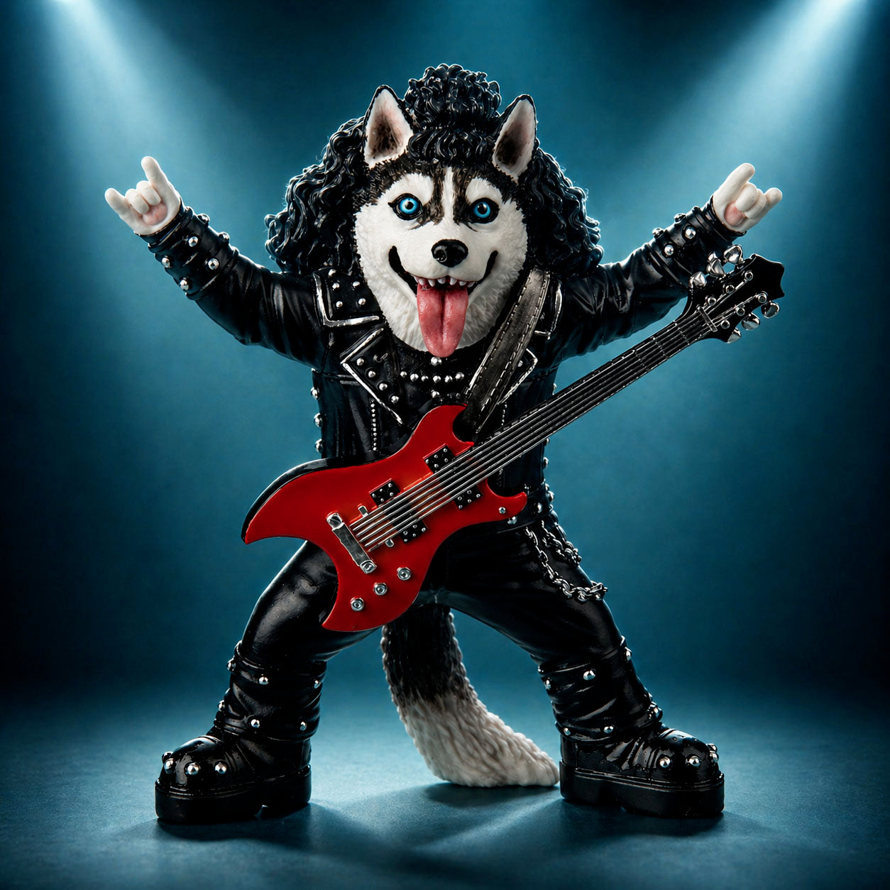 Iron Whiskers Rock N Roll Husky Dog Alpha Howler
