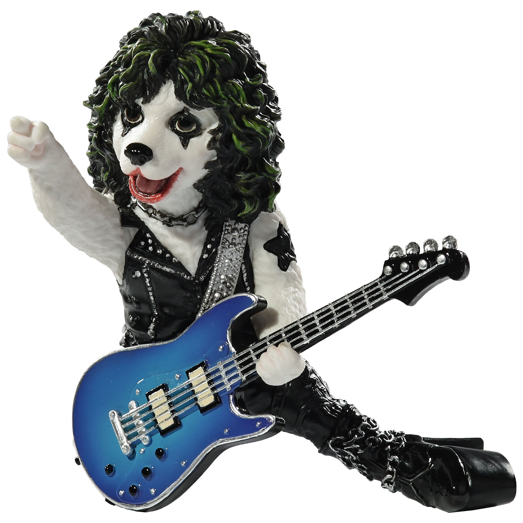 Iron Whiskers Guitar Dog Power Glamrock