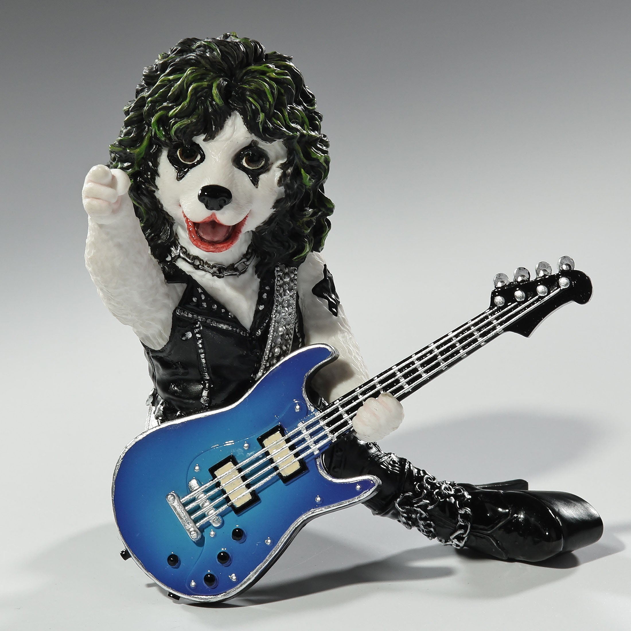 Iron Whiskers Guitar Dog Power Glamrock