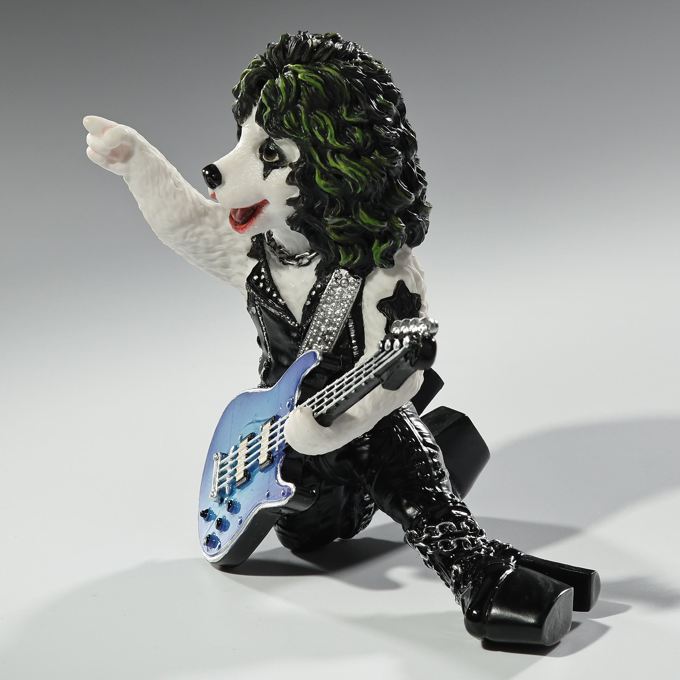Iron Whiskers Guitar Dog Power Glamrock