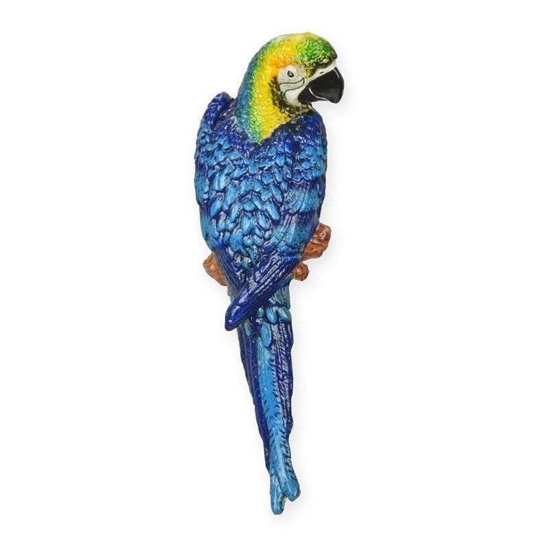 Wall Mount Blue Macaw | Wall Plaques & Signs | Home Decor