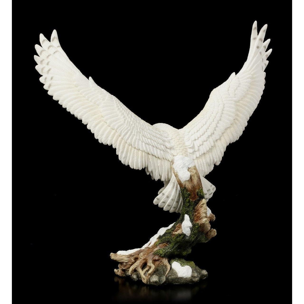 White Owl | Animal Sculptures | Home Decor | Handcrafted