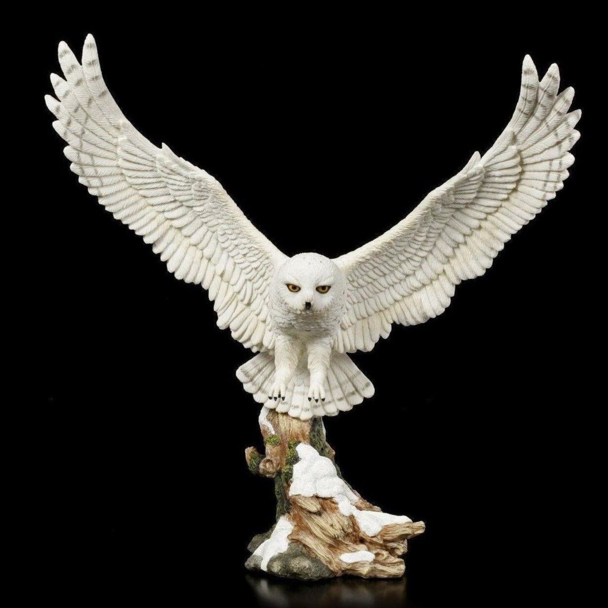 White Owl | Animal Sculptures | Home Decor | Handcrafted
