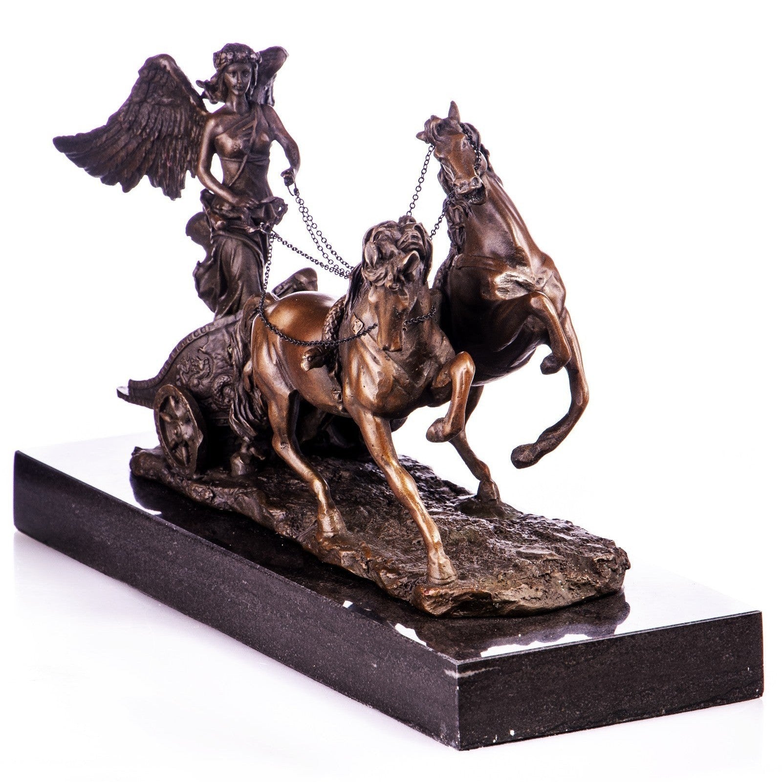 Winged Victory Nike Chariot Sculpture | Mythology & Deity Sculptures