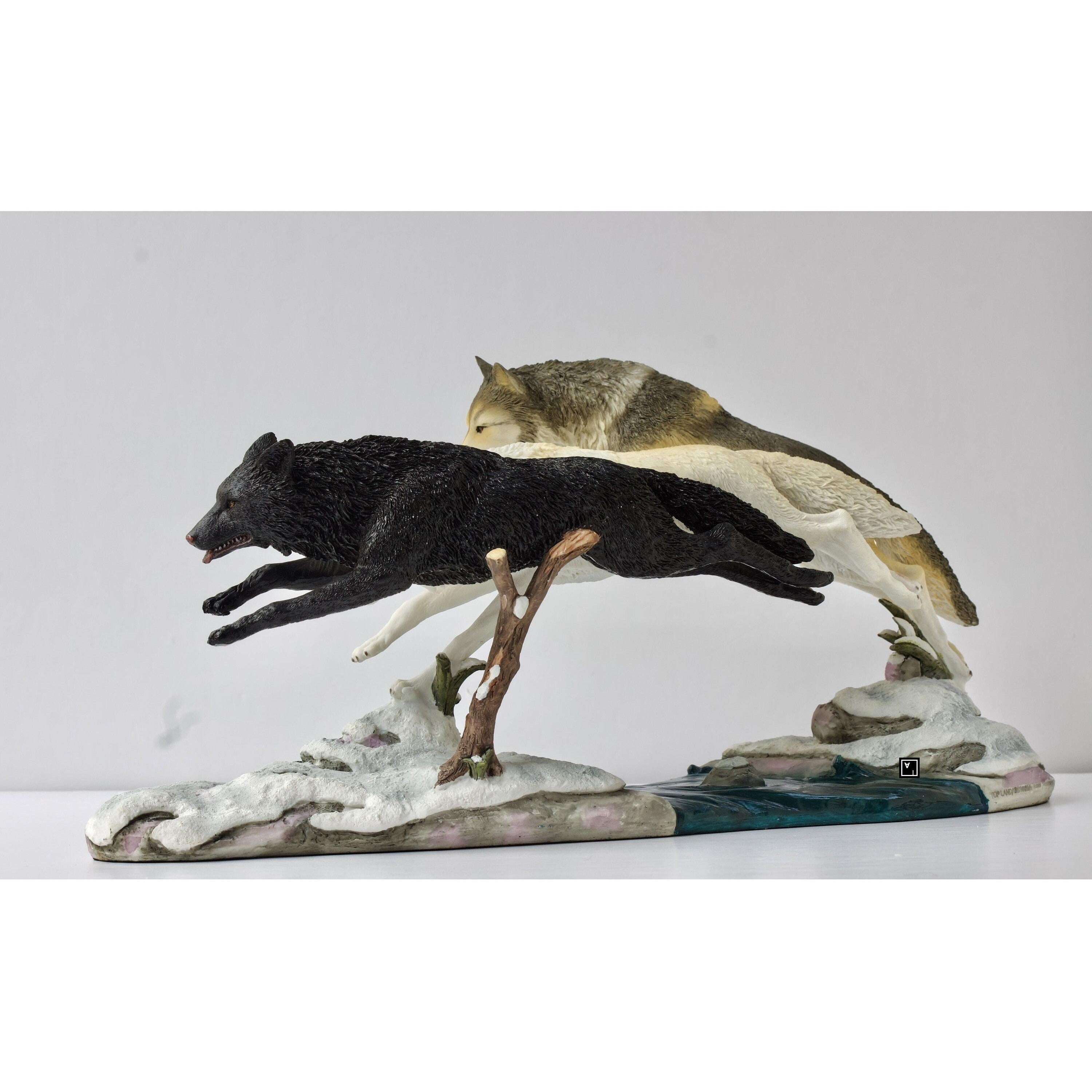 Wolf Pack | Animal Sculptures | Home Decor | Handcrafted