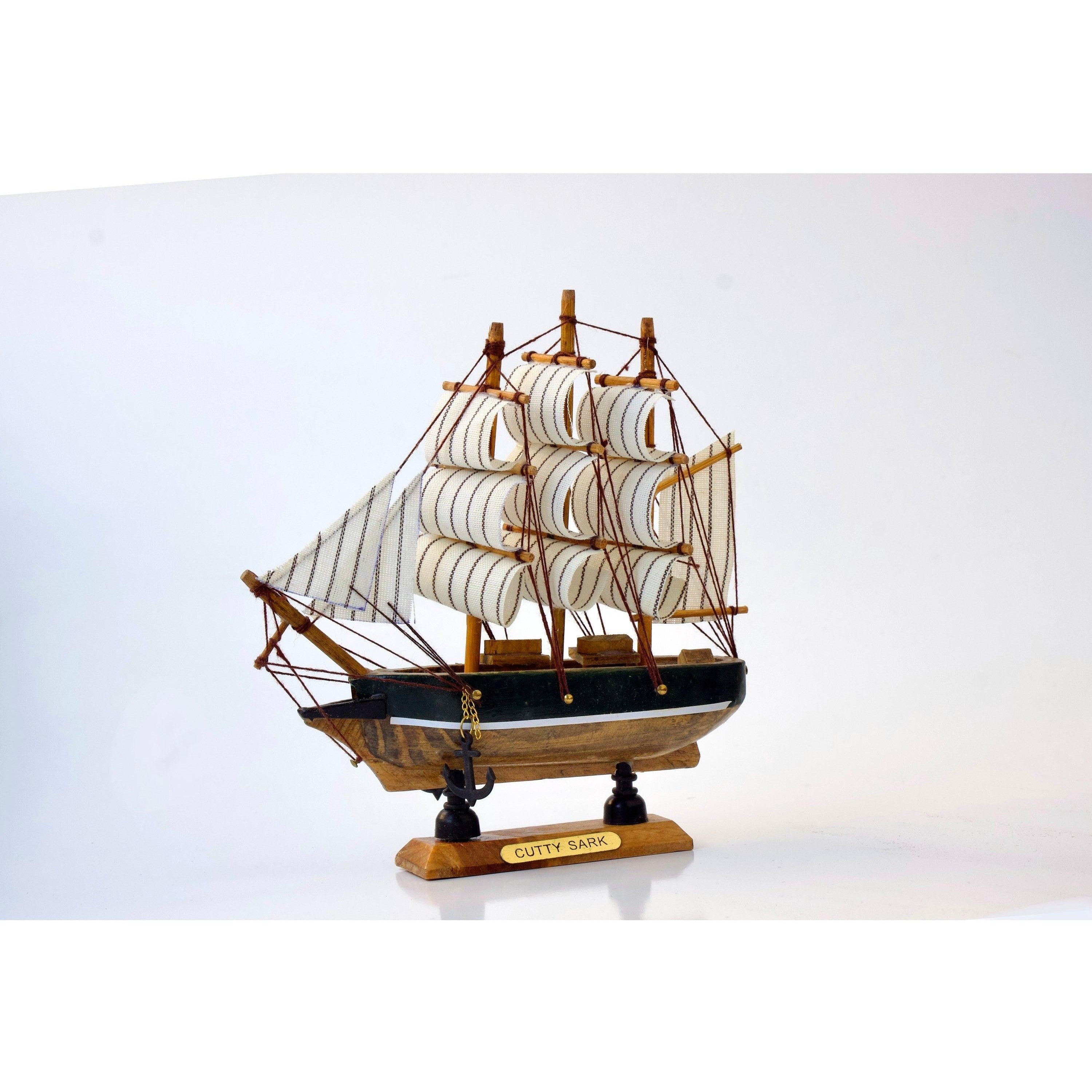 Wooden The Cutty Sark Model Ship | Tin & Model Collectibles