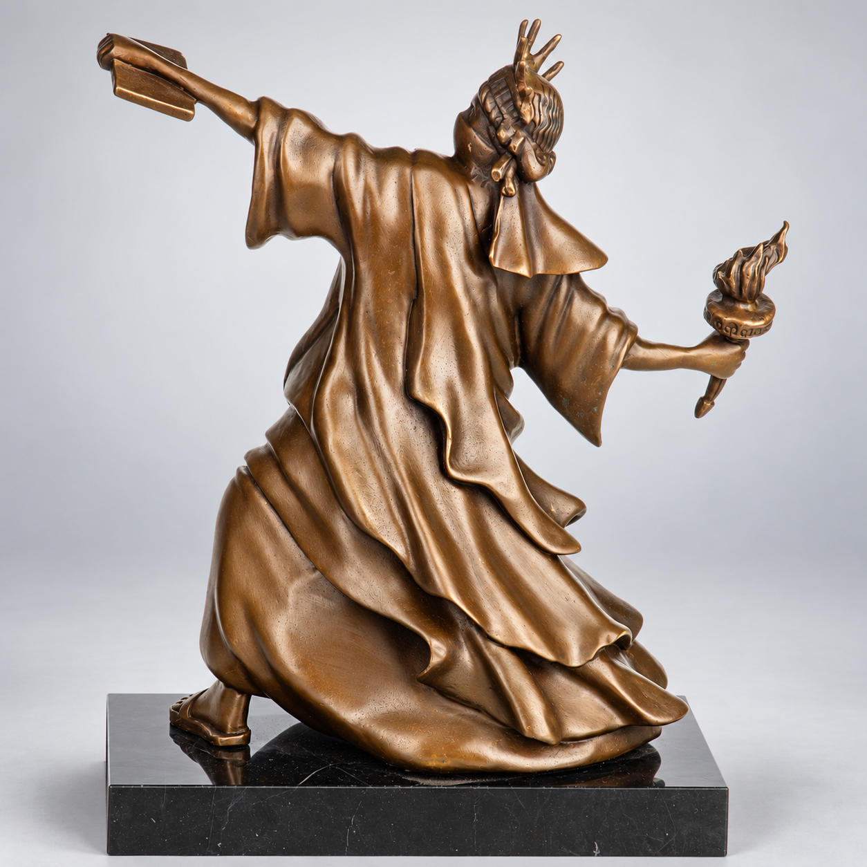 Banksy Liberty Torch Thrower Bronze Sculpture – Statue of Liberty