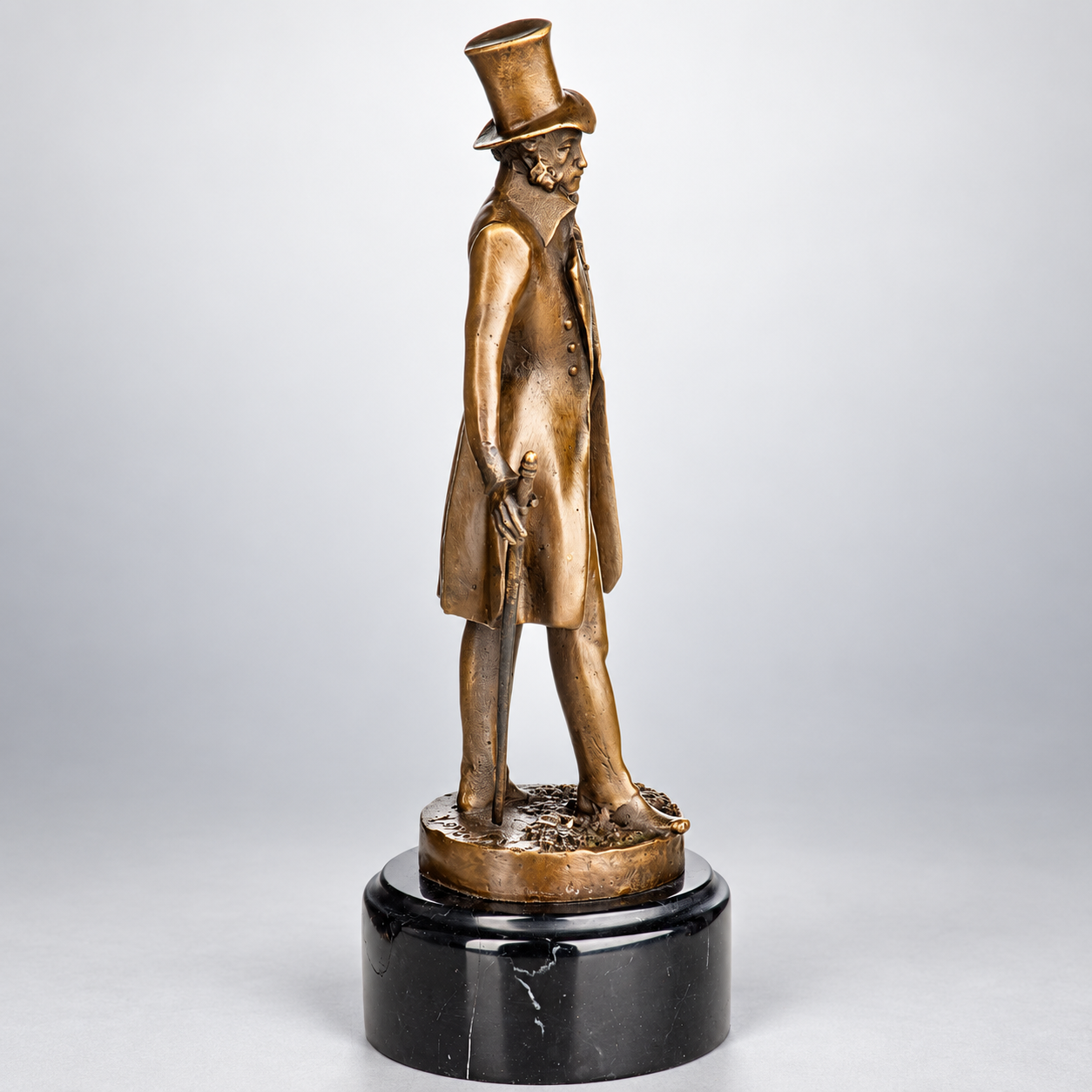 Alexander Pushkin Bronze Sculpture after Y. Orechov