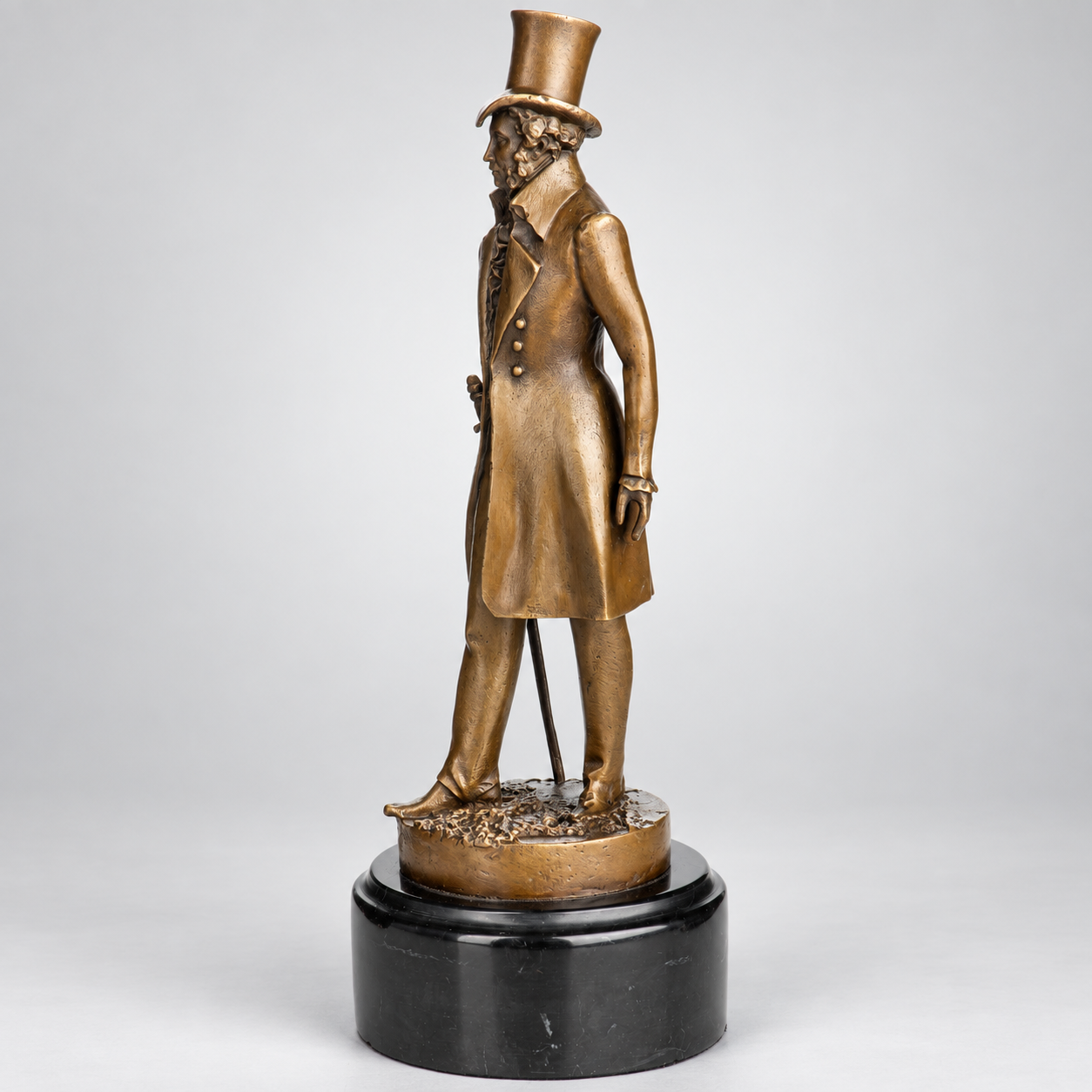 Alexander Pushkin Bronze Sculpture after Y. Orechov