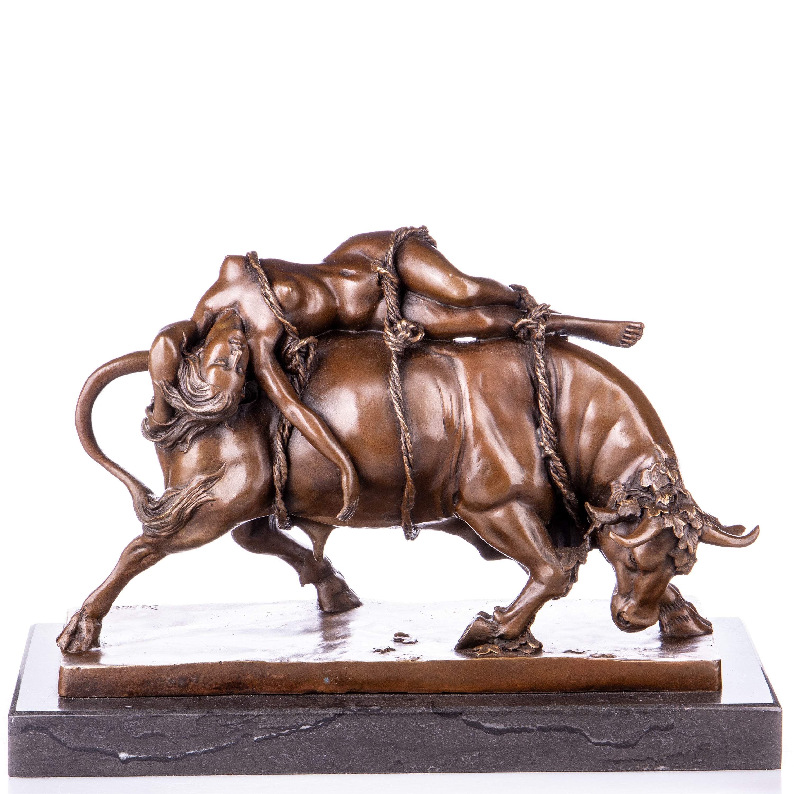 Abduction of Europa Bronze Sculpture after Début
