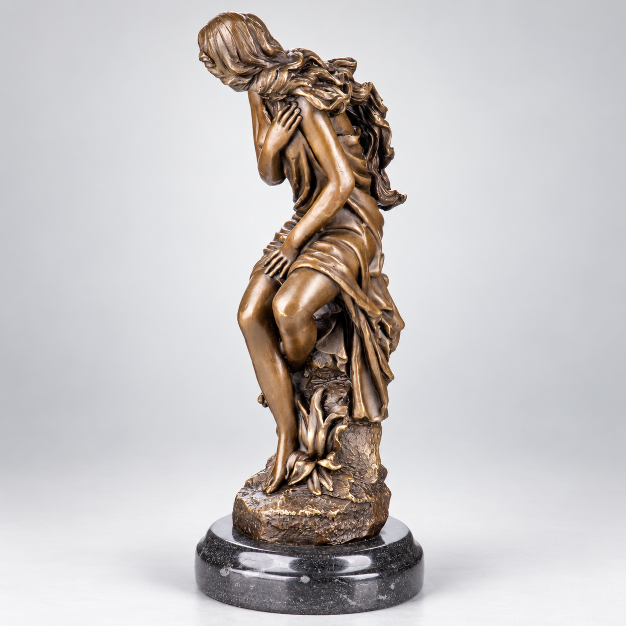 Woman Bronze Sculpture – Classic Female Figure