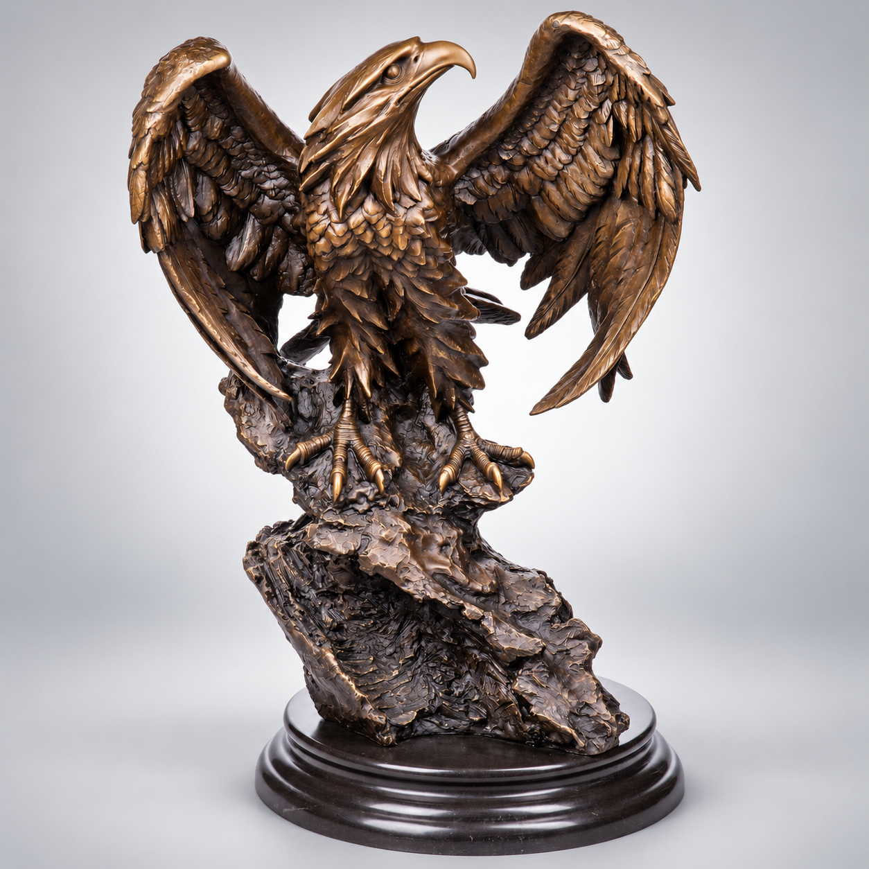 Eagle Bronze Sculpture – Large Statement Piece