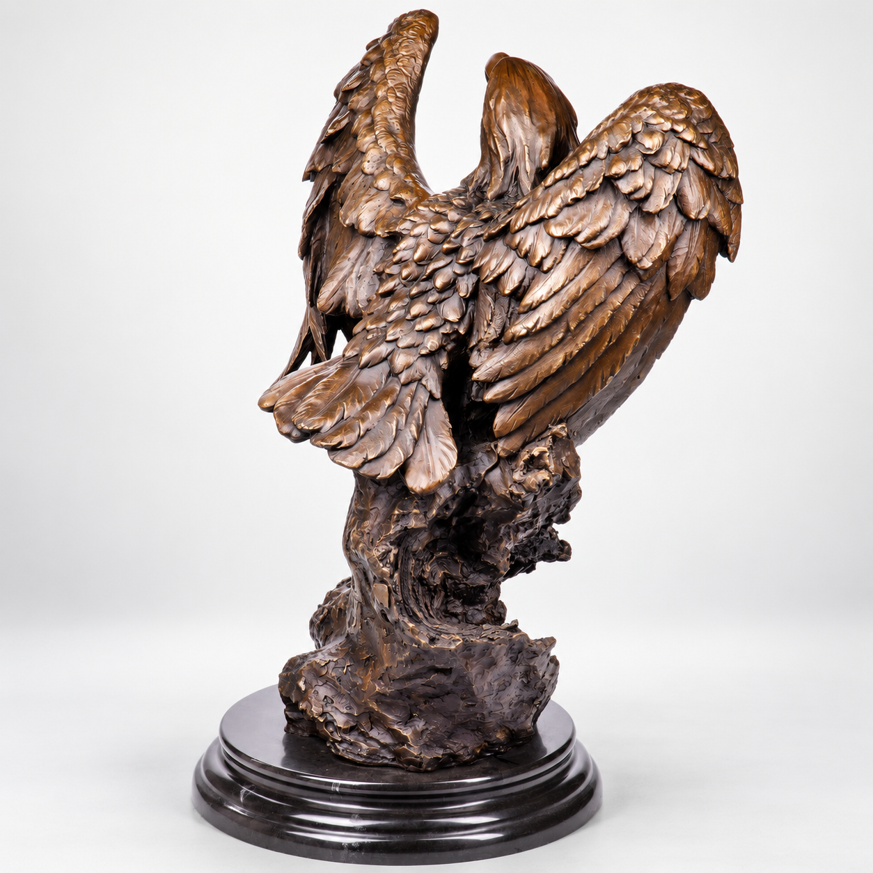 Eagle Bronze Sculpture – Large Statement Piece