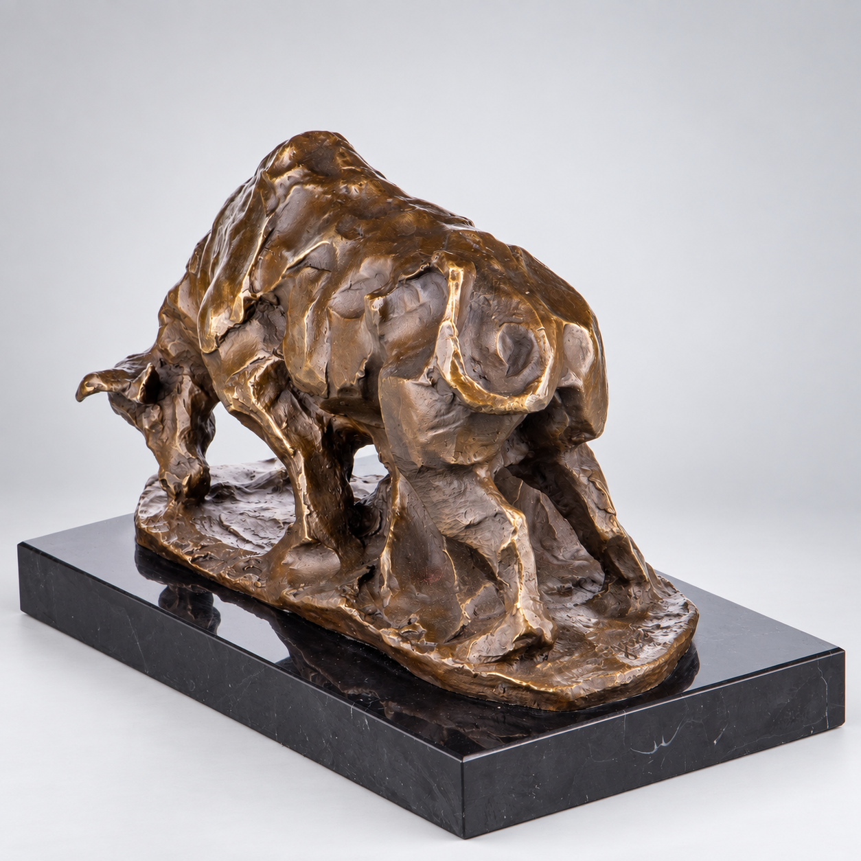Bull Bronze Sculpture – Charging Bull