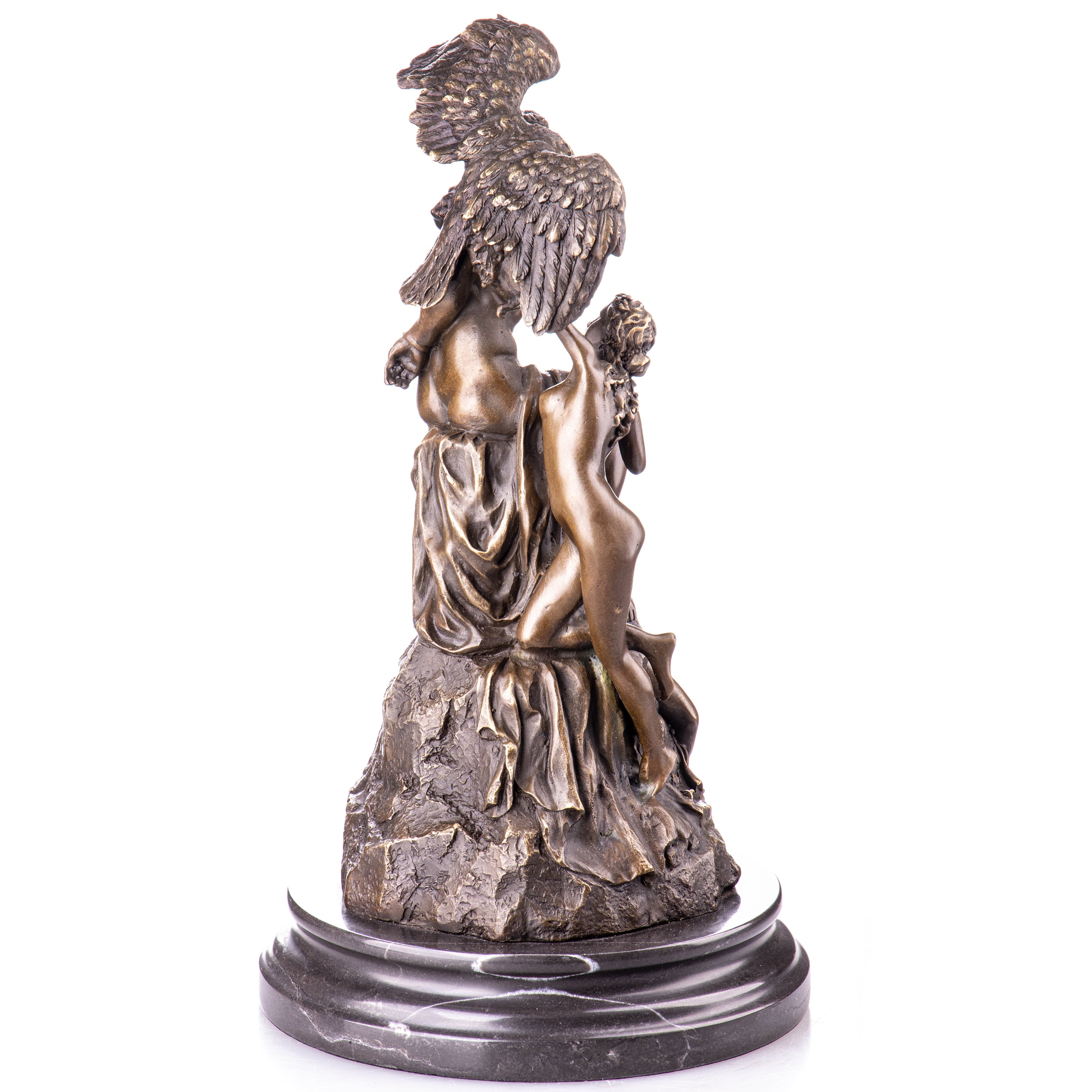 Prometheus Mourned by the Oceanids Bronze Sculpture after E. Müller