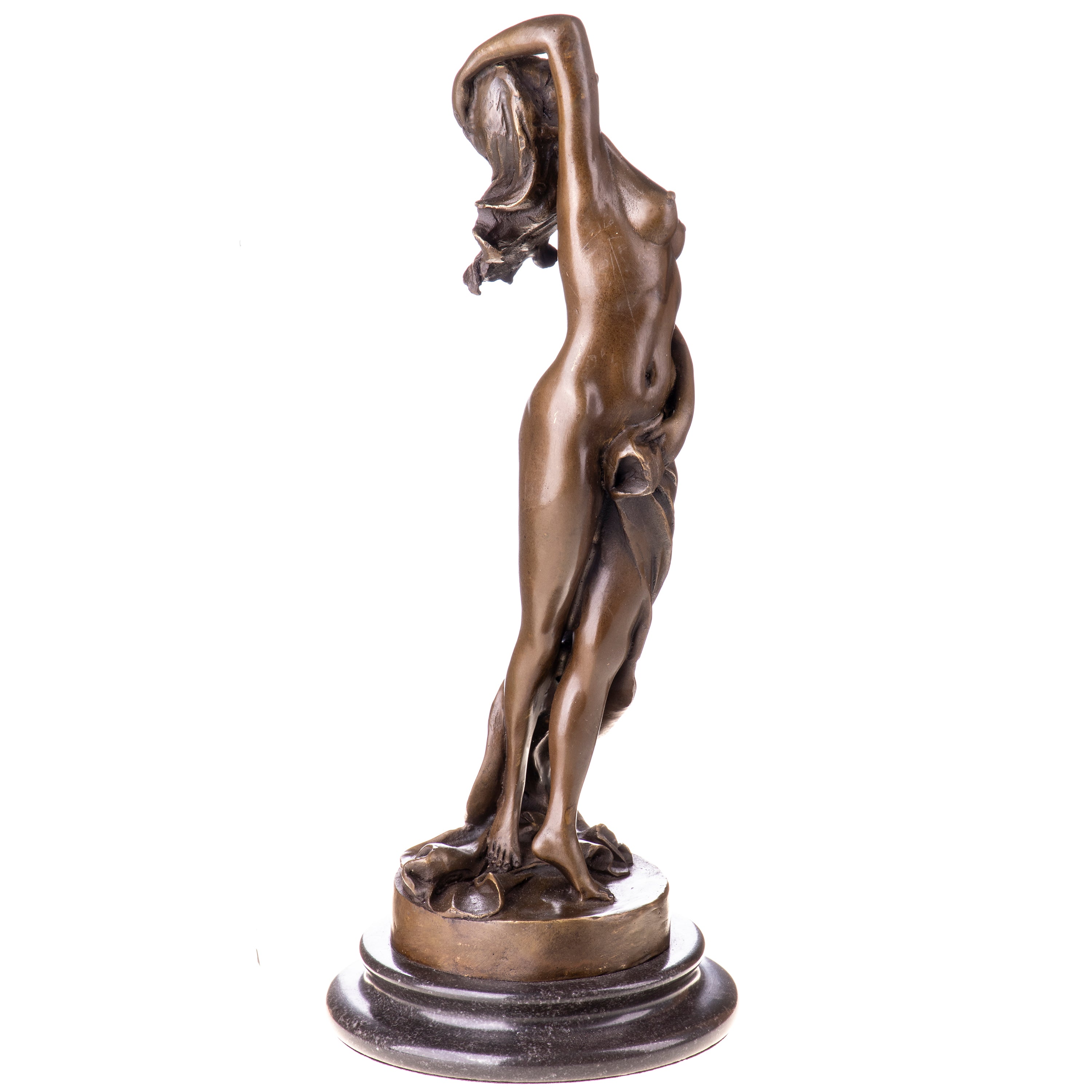 Female Nude Bronze Sculpture – Standing Figure
