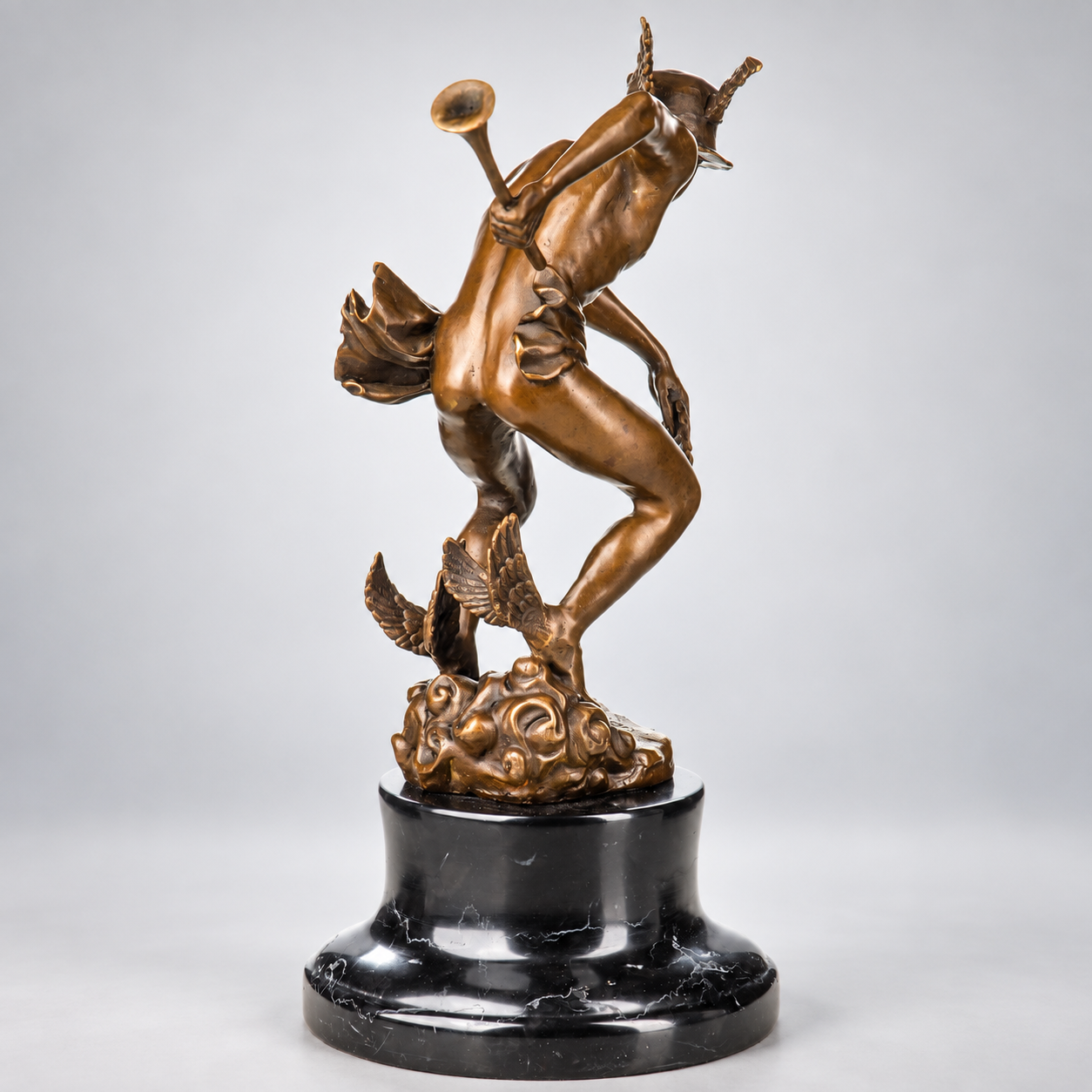 Hermes Bronze Sculpture – Greek God Statue