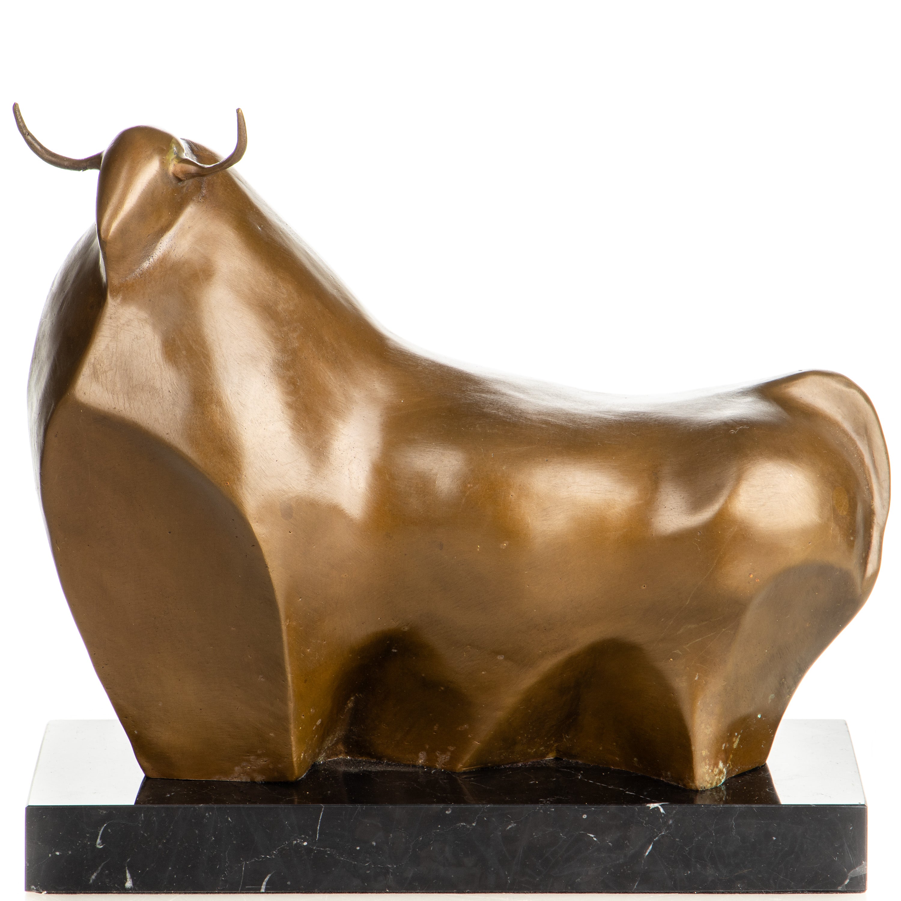 Bull Bronze Sculpture – Standing Bull
