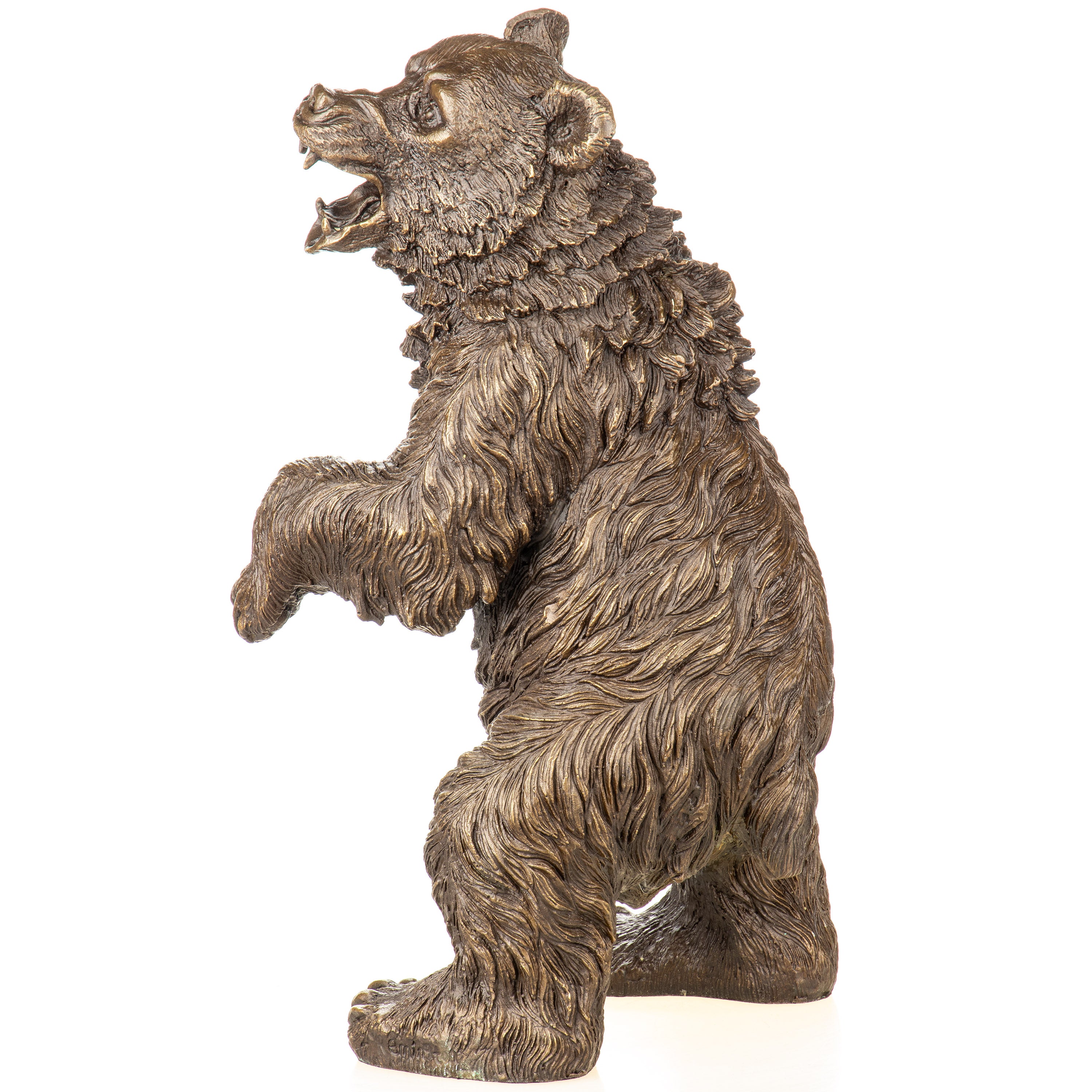 Bear Bronze Sculpture – Large – view 5