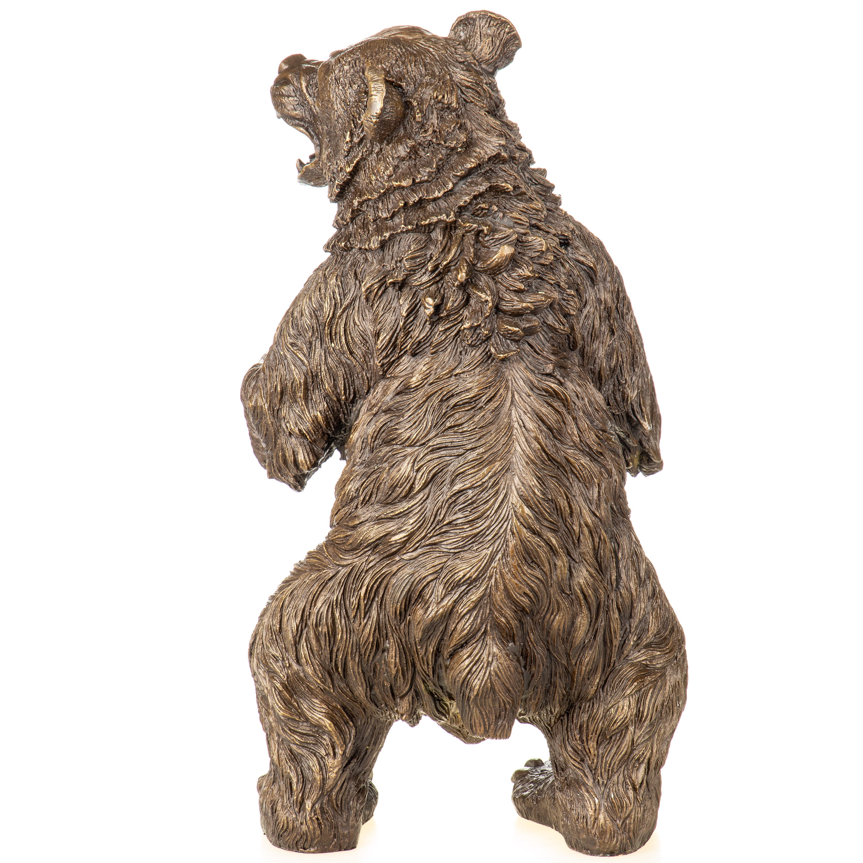 Bear Bronze Sculpture – Large – view 3