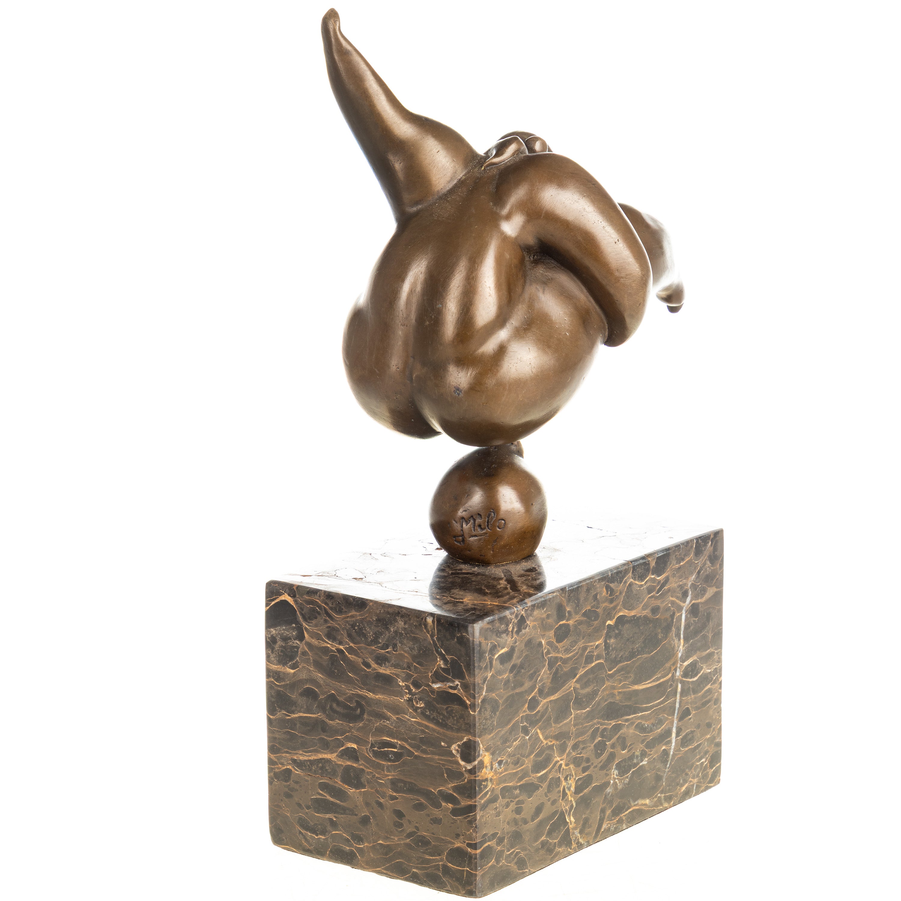 Female Nude Modern Bronze Sculpture – Contemporary Figure
