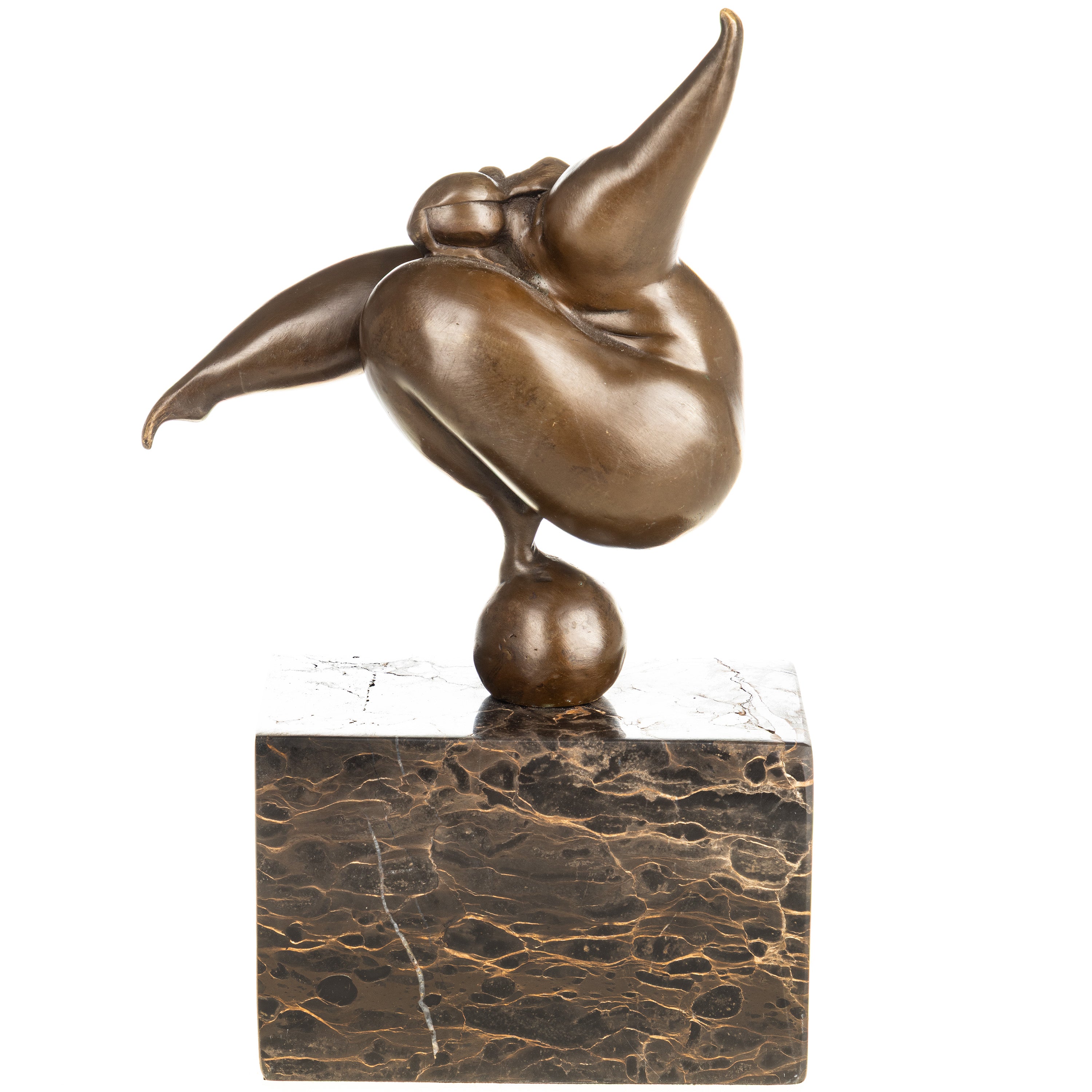 Female Nude Modern Bronze Sculpture – Contemporary Figure