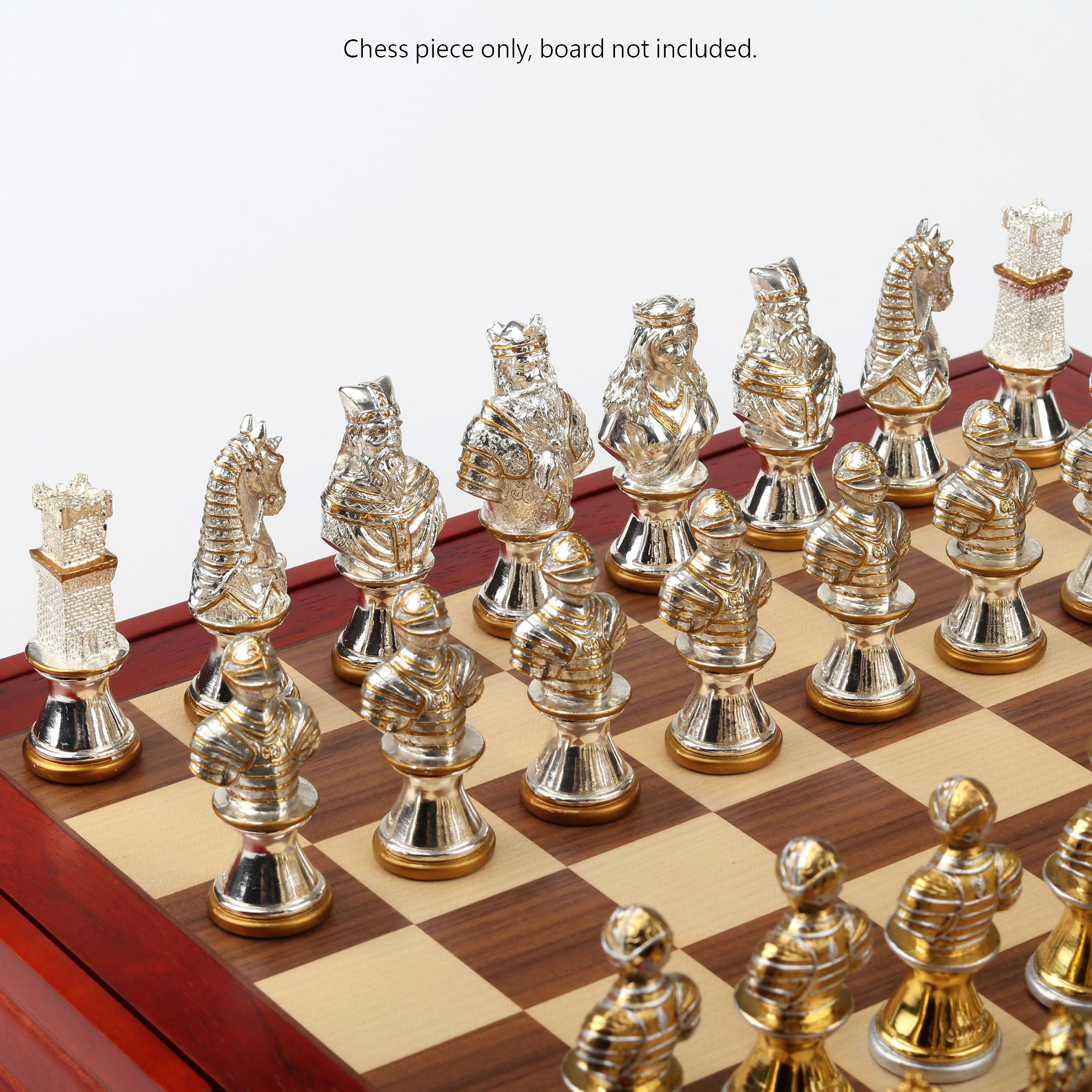 Medieval Chessmen Set (32 pcs per set) (No Board)