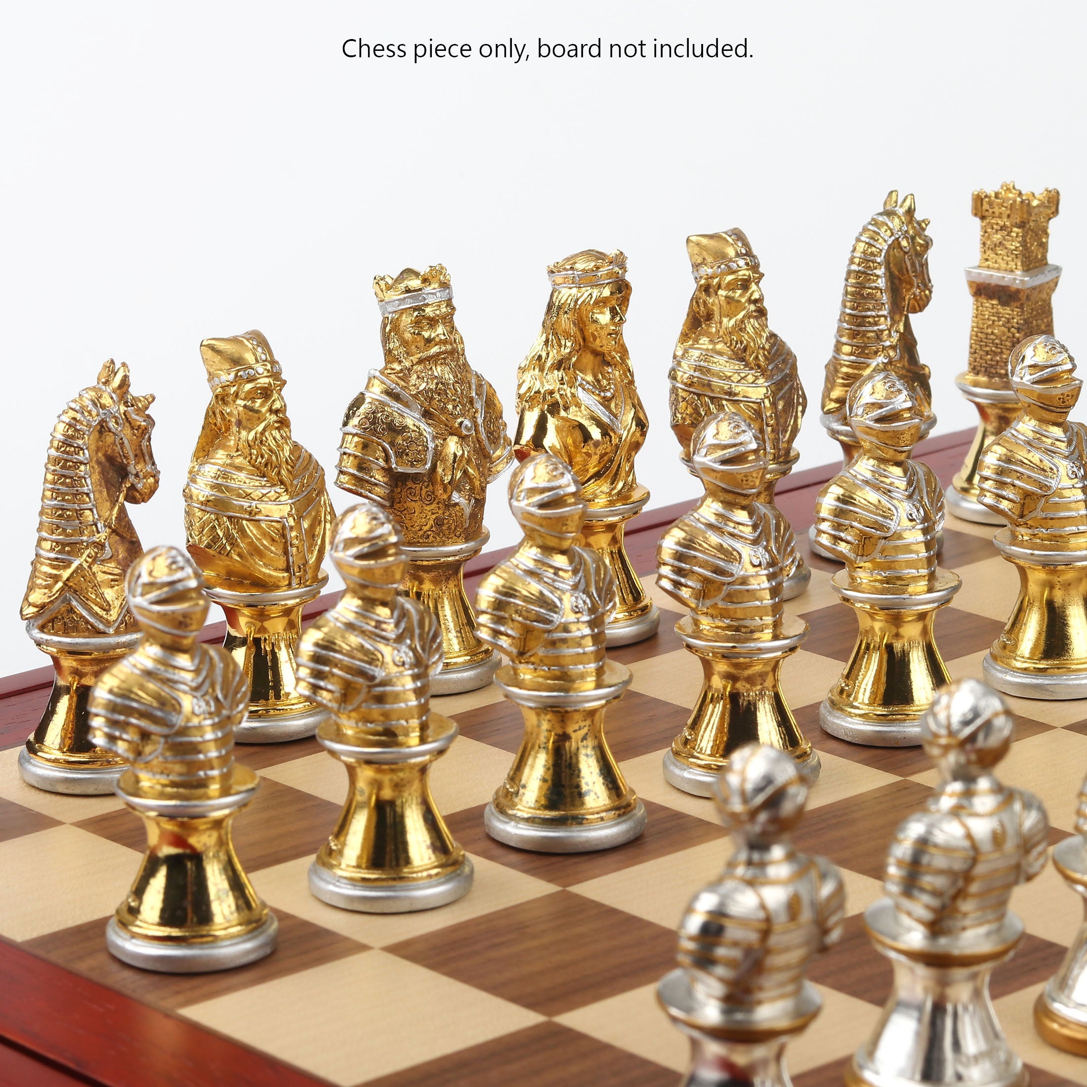 Medieval Chessmen Set (32 pcs per set) (No Board)