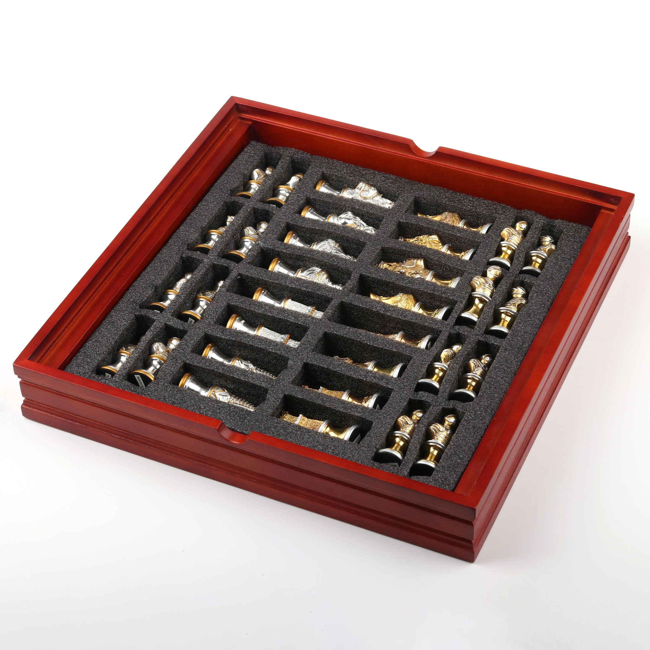 Medieval Times Crusades Knight Chessmen Set (32 pcs per set) (Collector Box Board)