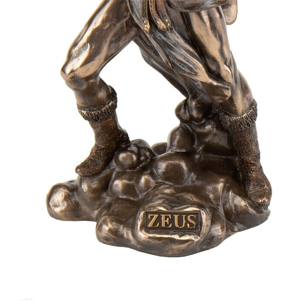 Zeus Holding Thunder and Eagle | Mythology & Deity Sculptures