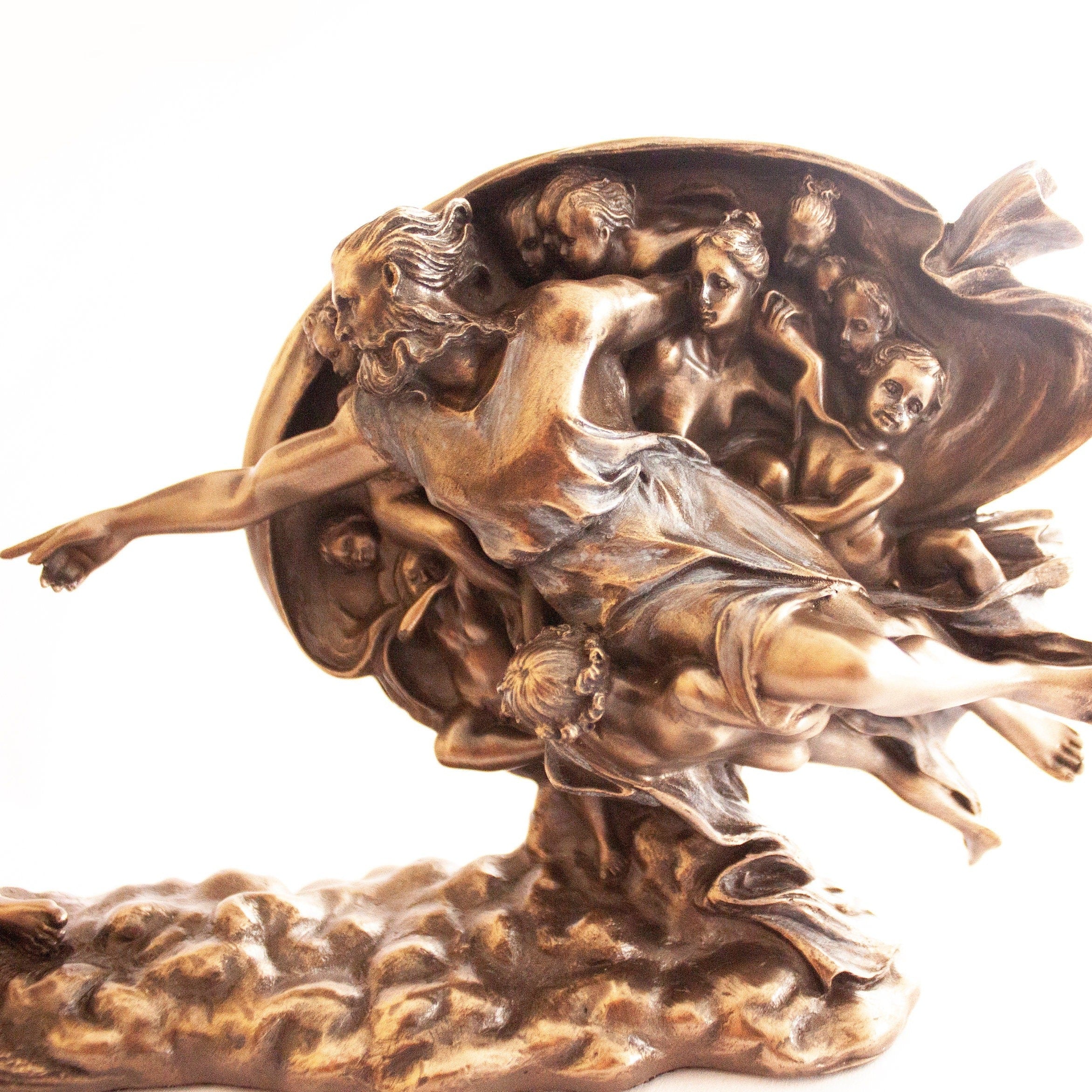 The Creation of Adam Sculpture Michelangelo Inspired Sistine Chapel