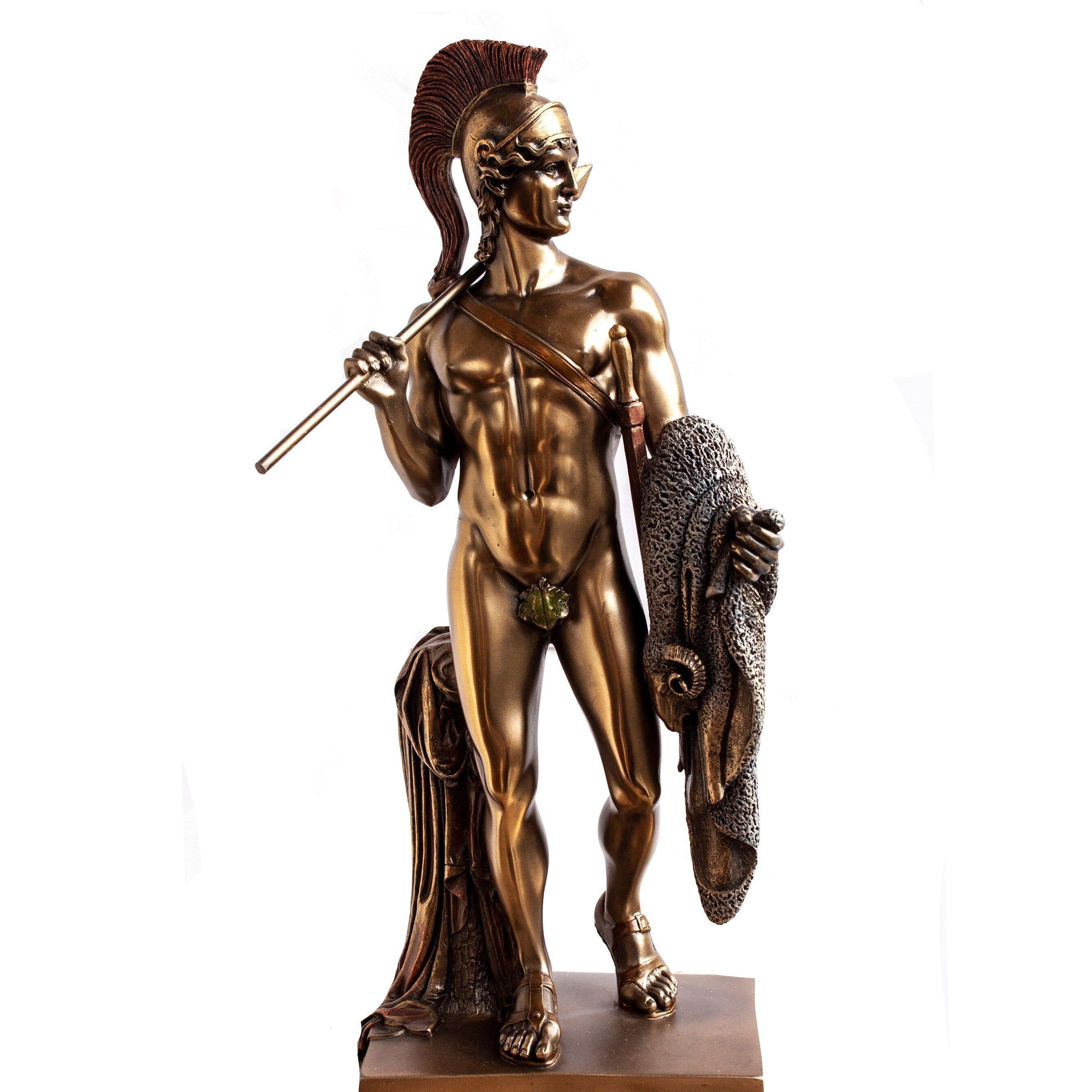 Jason with Golden Fleece Statue Figurine.