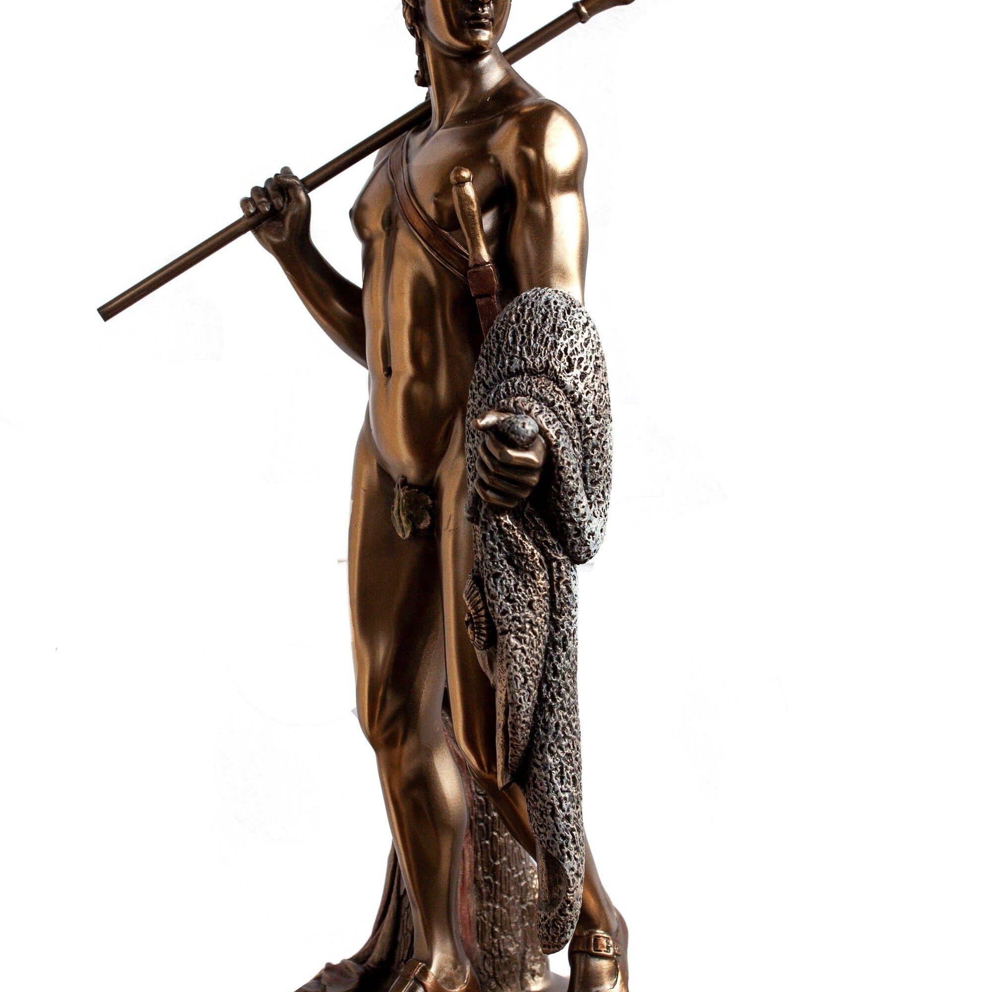 Jason with Golden Fleece Statue Figurine.