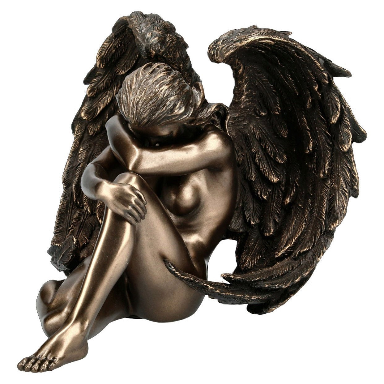 Angel Nude Statue Figurine.Angels Sorrow