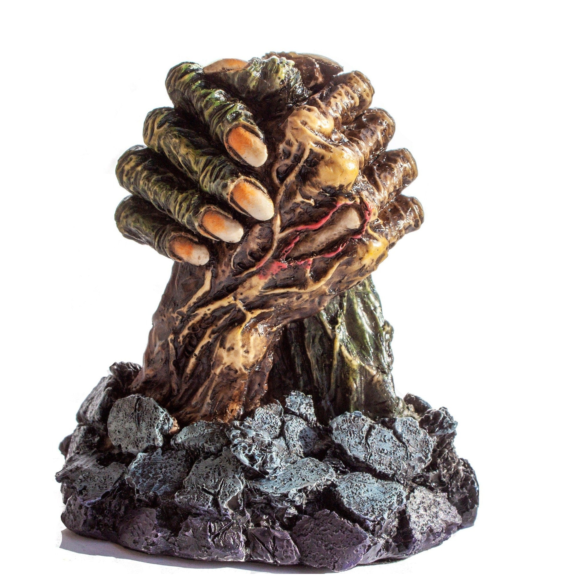 Zombie Hand Statue: Cold Cast Resin Sculpture
