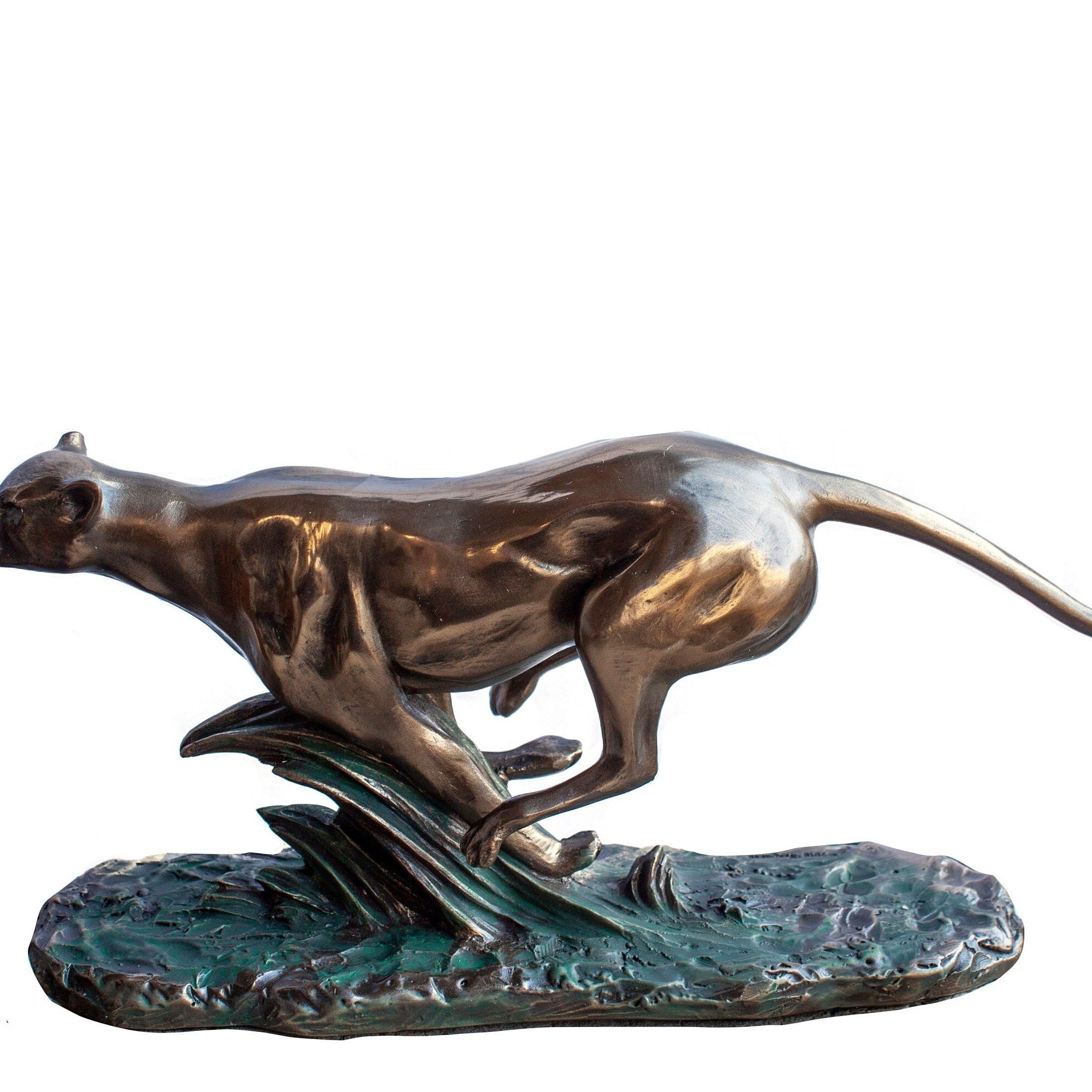 Running Panther Statue