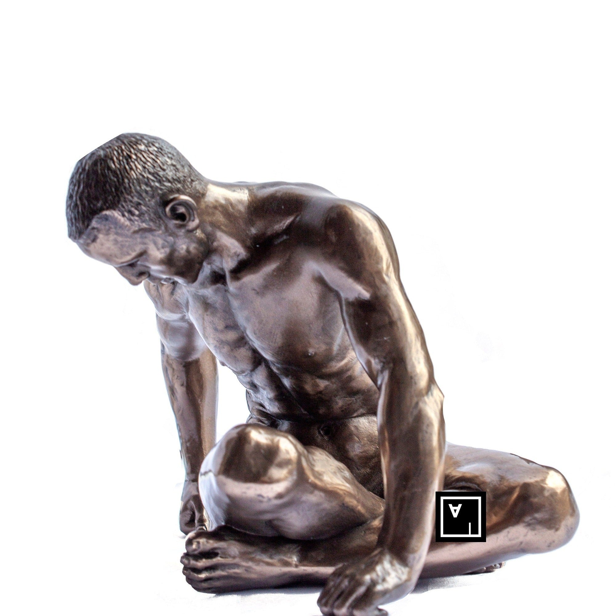 Male Nude Statue.Male Figurine