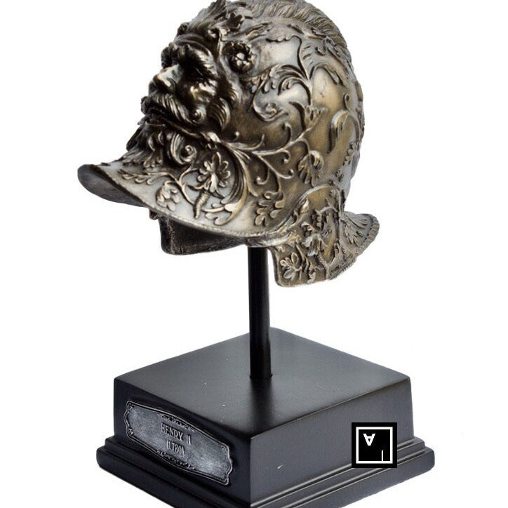 Henry II Bust Statue, Medieval Decor, Veronese Design