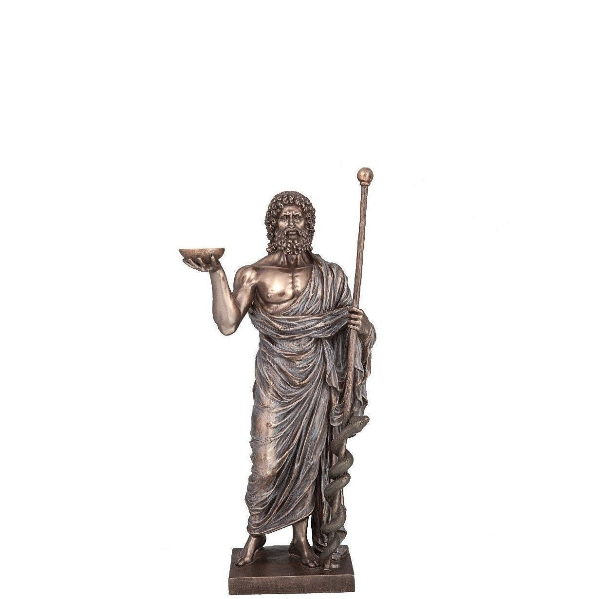 Large Hippocrates Figurine: Father of Medicine