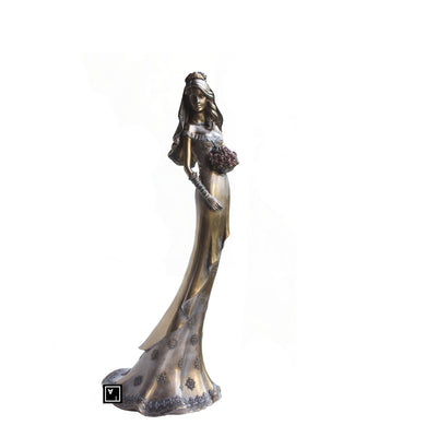 Bride Figurine with Bouquet