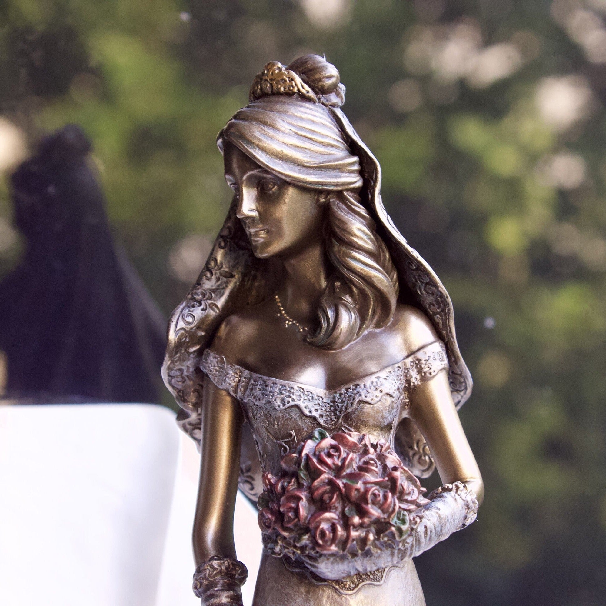 Bride Figurine with Bouquet