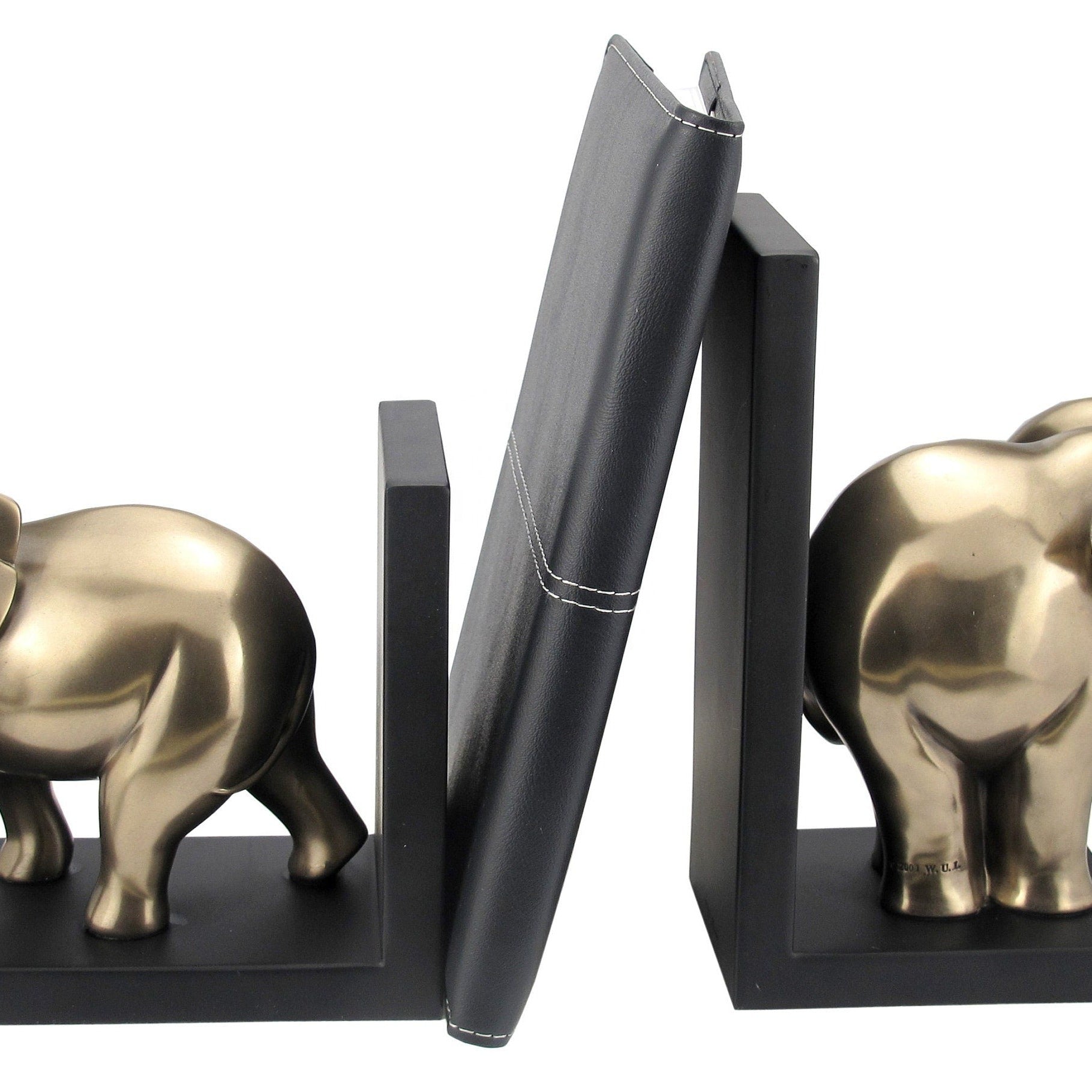 7.87 Inches Elephants Bookend