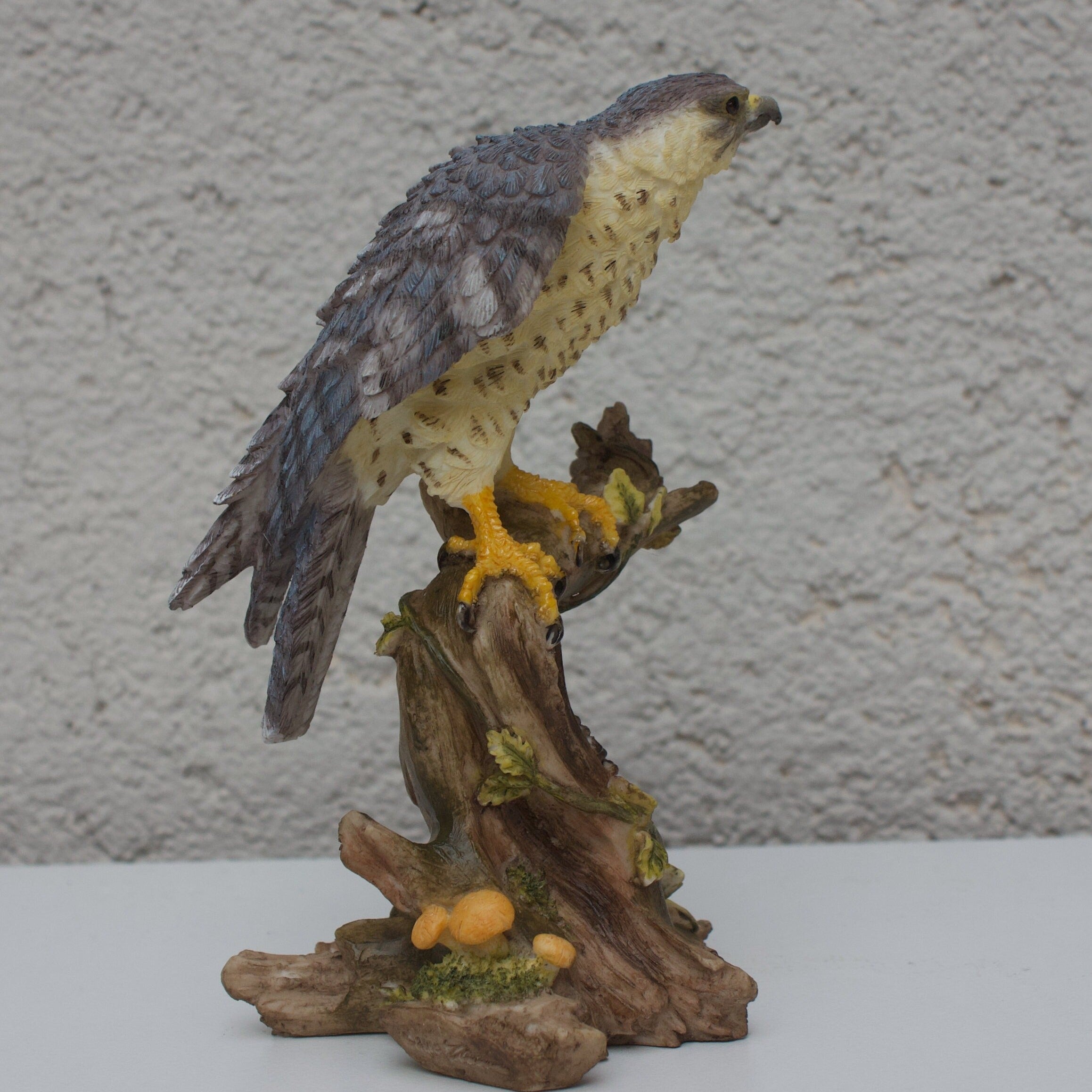 5.9 Inc Falcon resin Statue