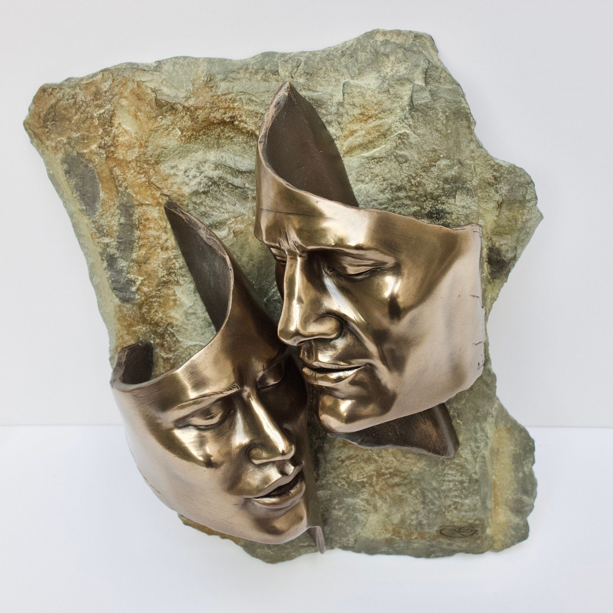 10.62 Inc Lovers Sculpture.